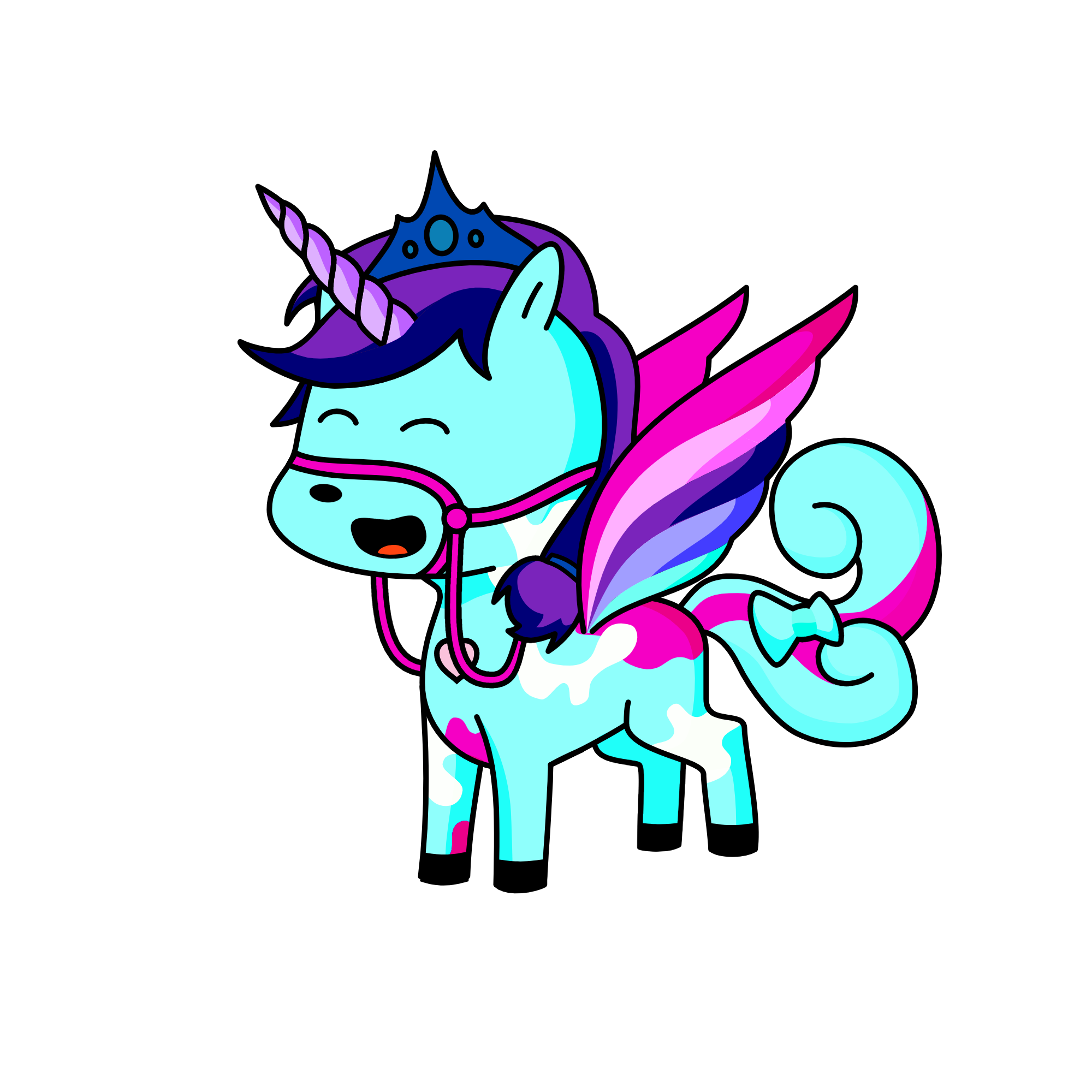 Snowy, the unicorn