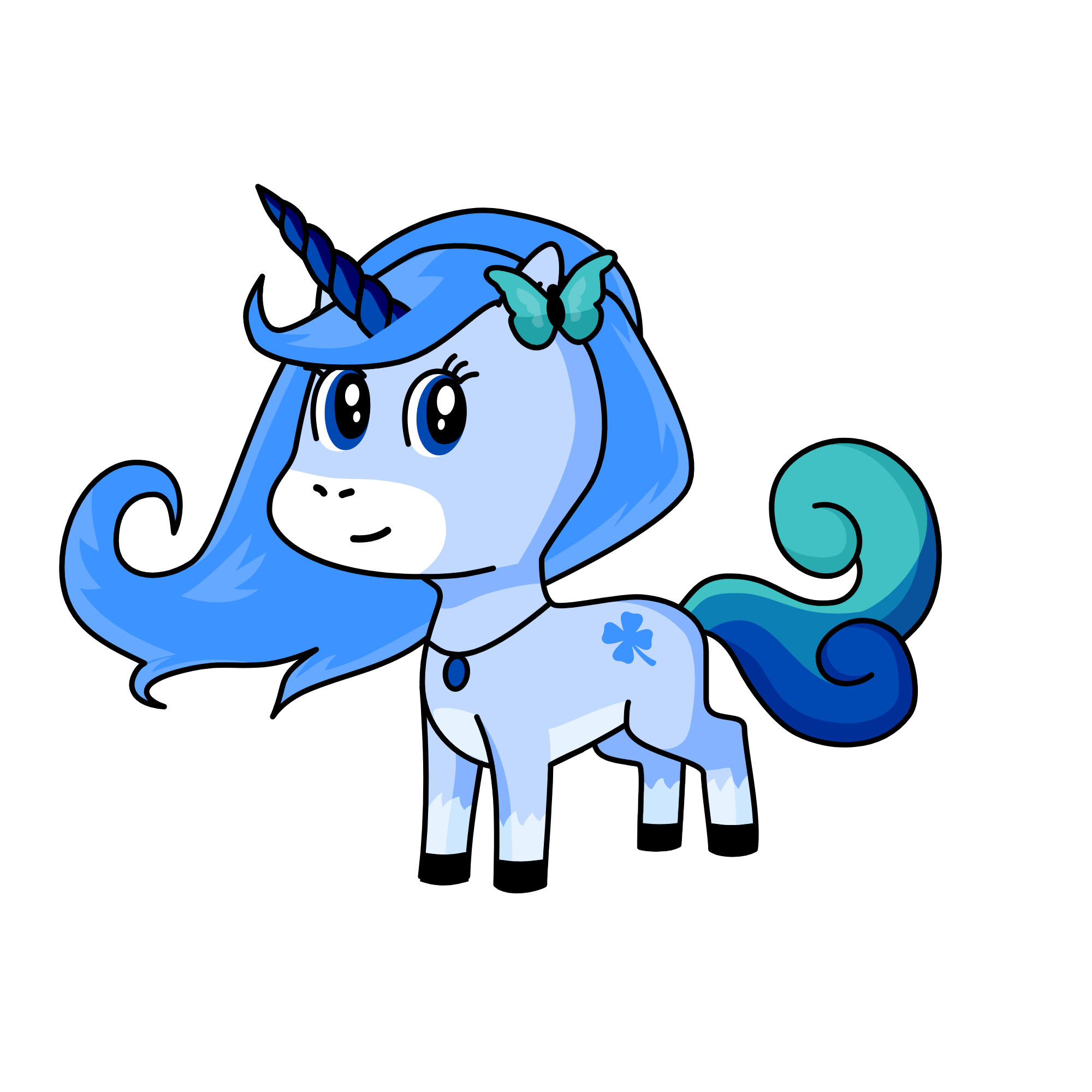 Luna, the unicorn