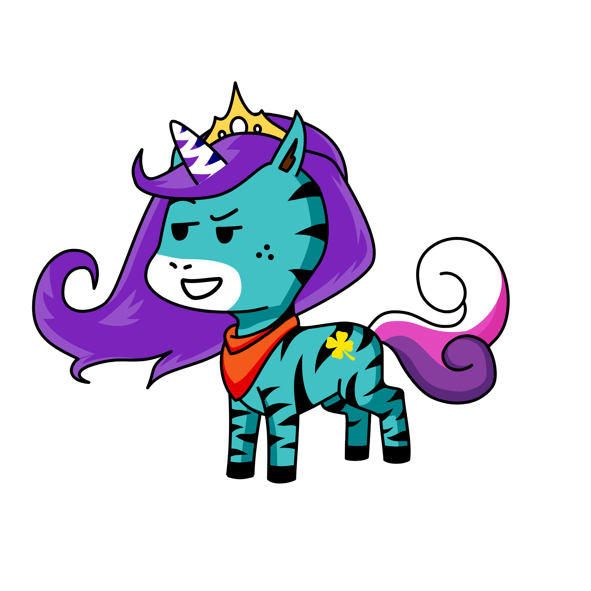 Lady TigerBlizzard, the unicorn