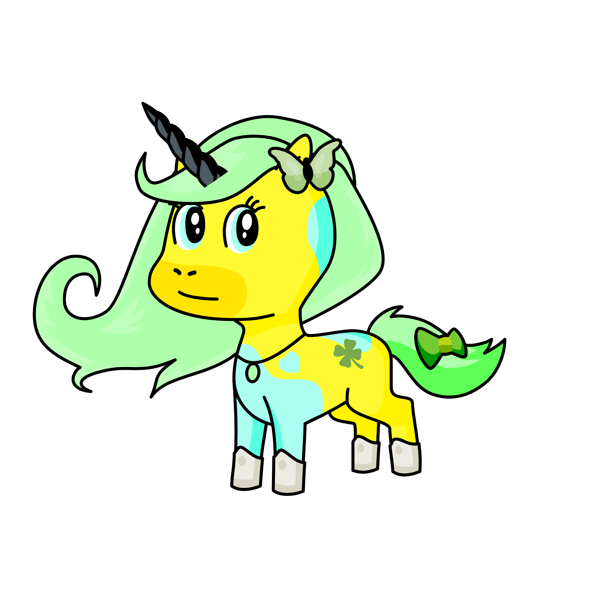 minty, the unicorn