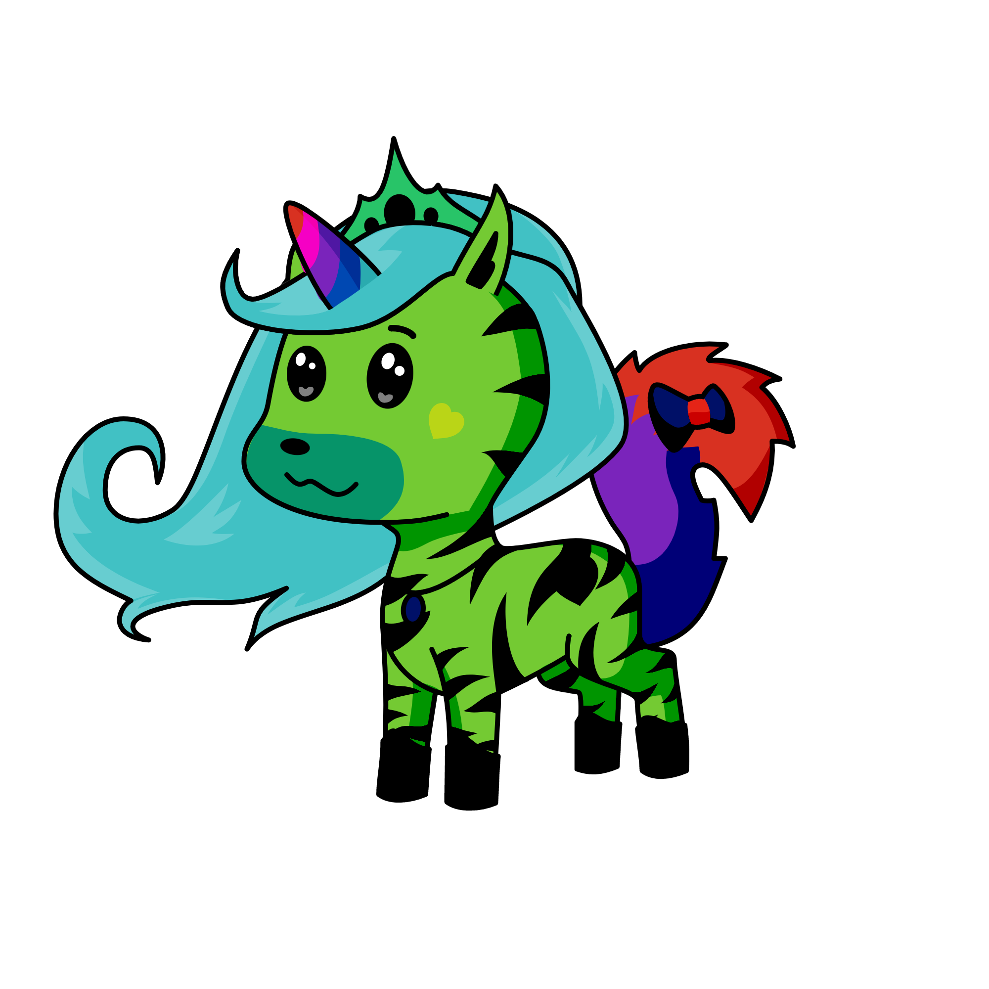 forist night, the unicorn
