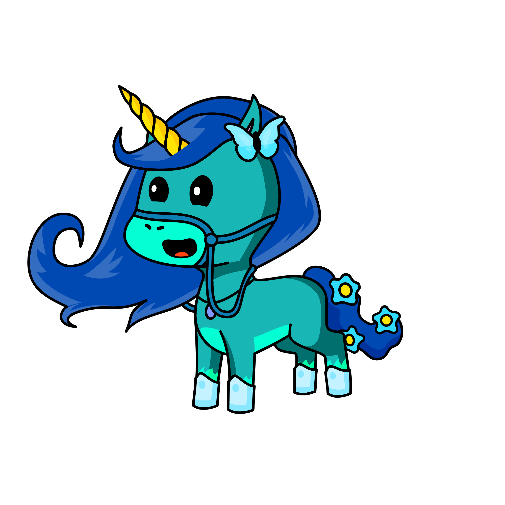 Luna, the unicorn