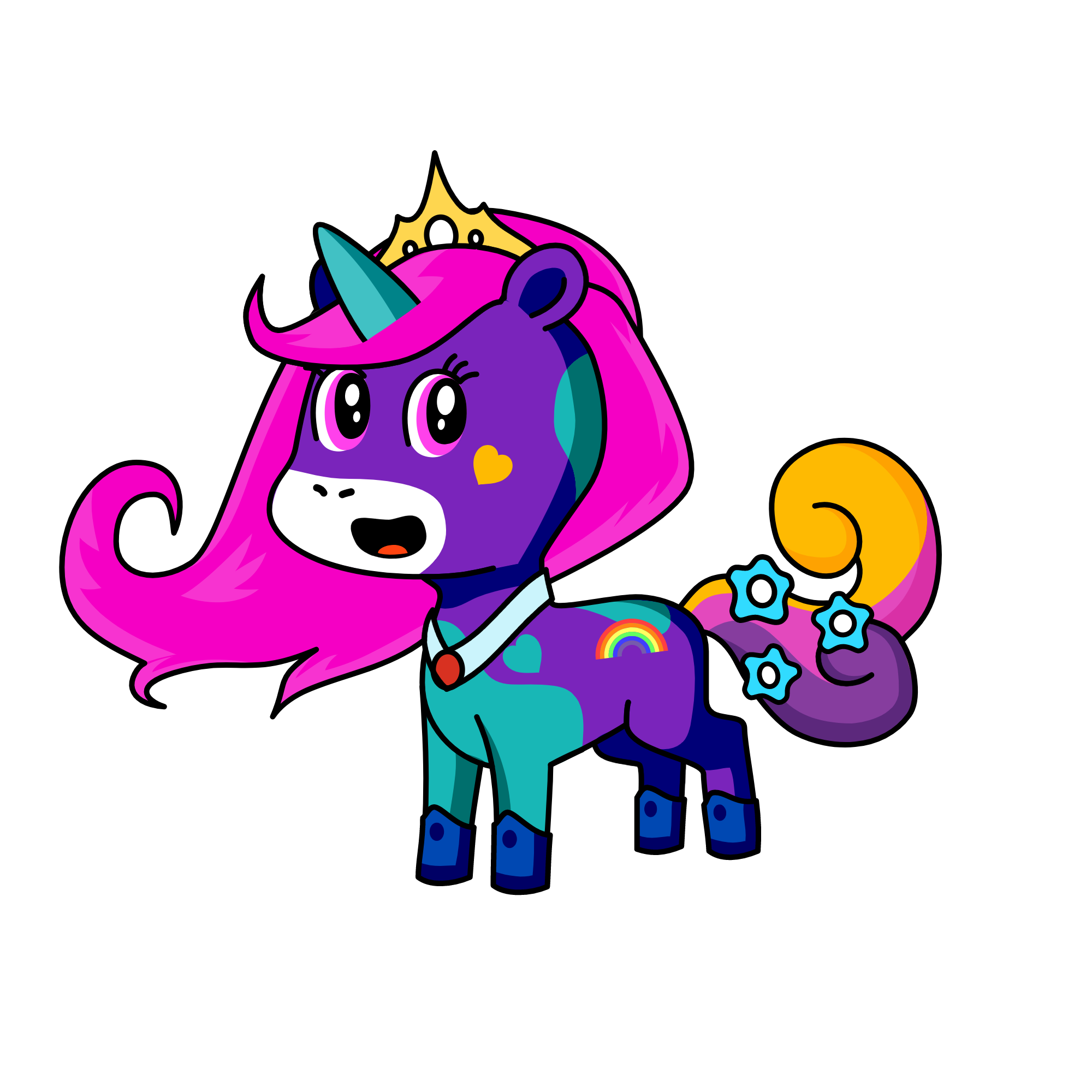 Princess Elly, the unicorn