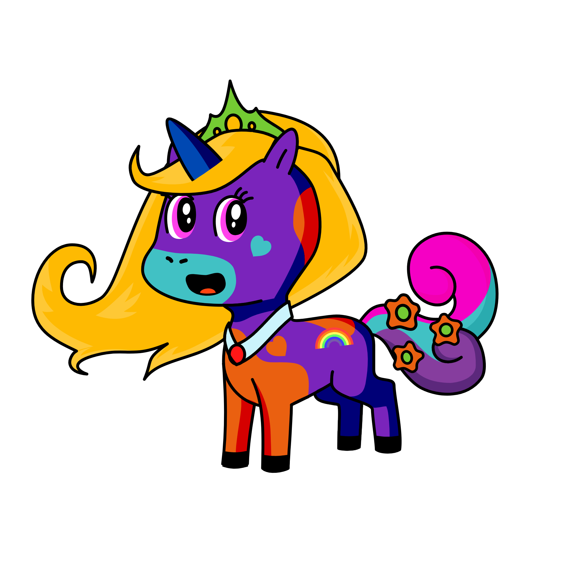 Princess Eid, the unicorn