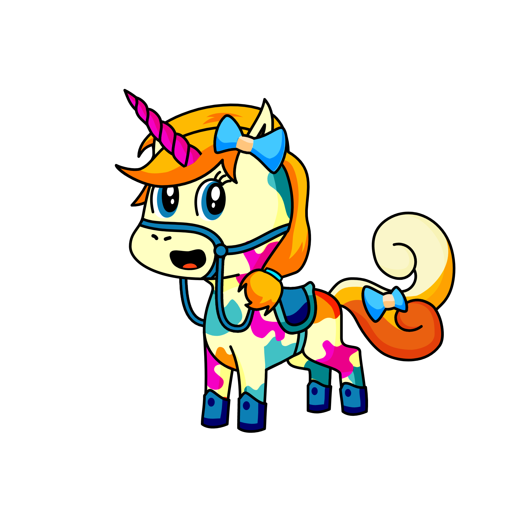 Scarlet , the unicorn