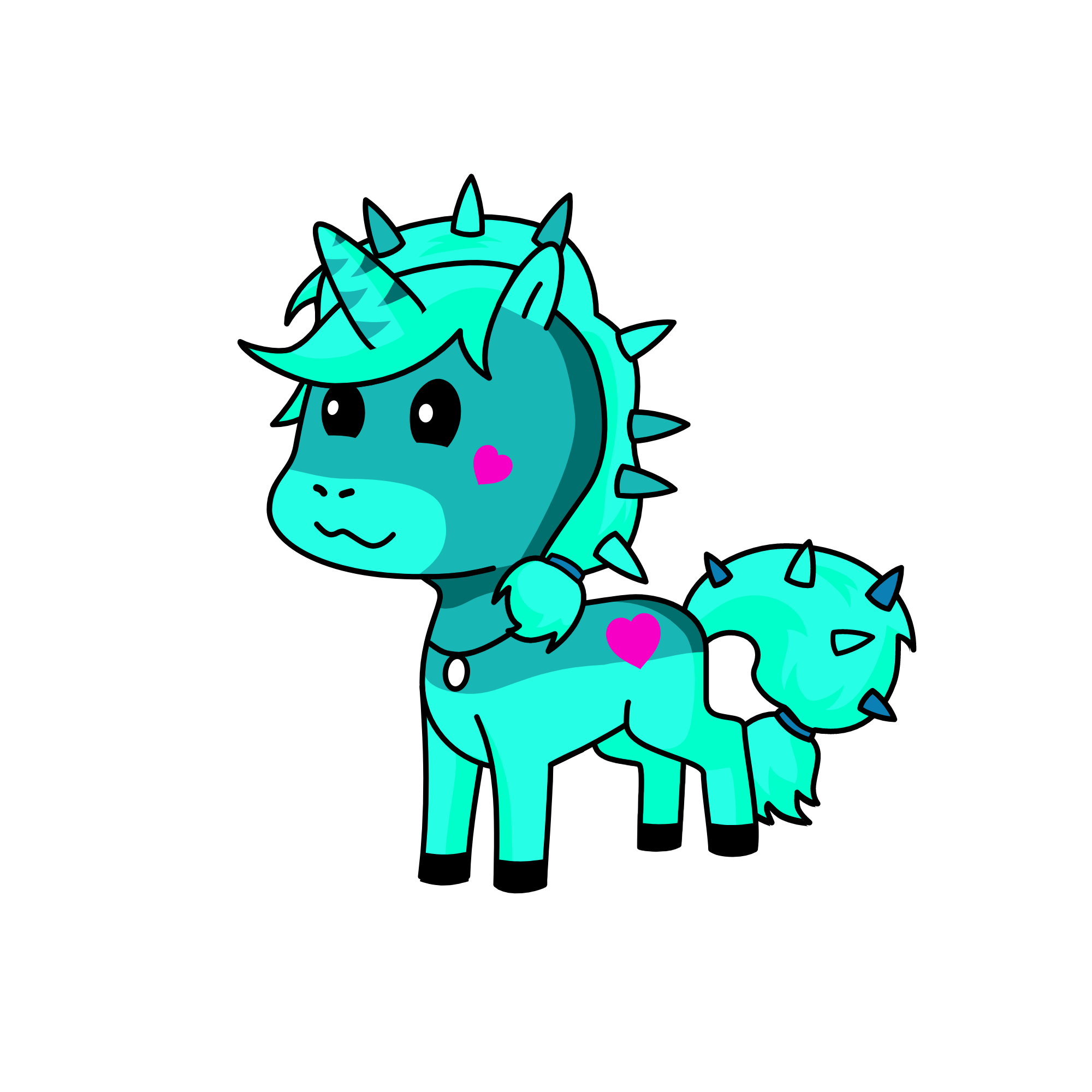 kitty, the unicorn
