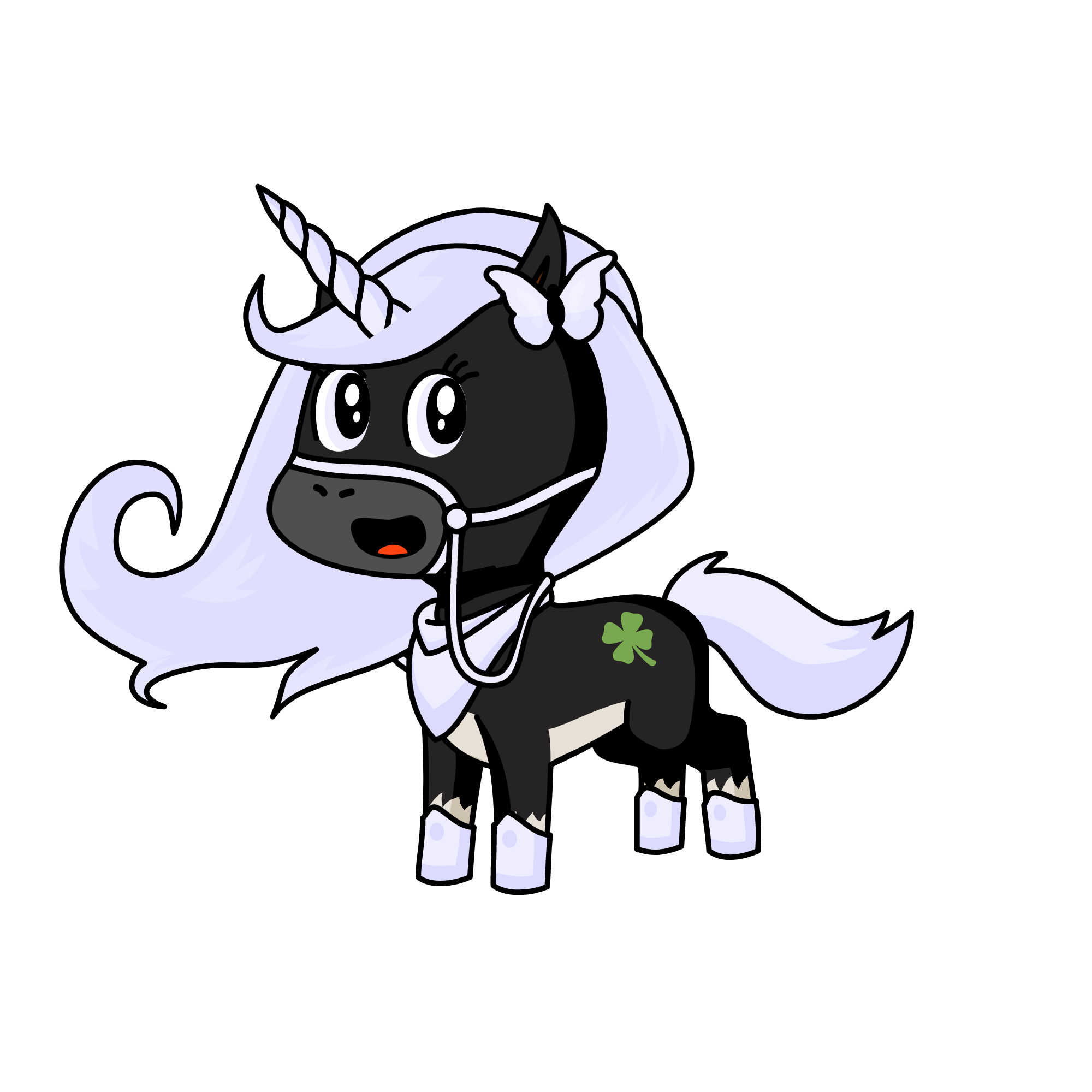 rose, the unicorn