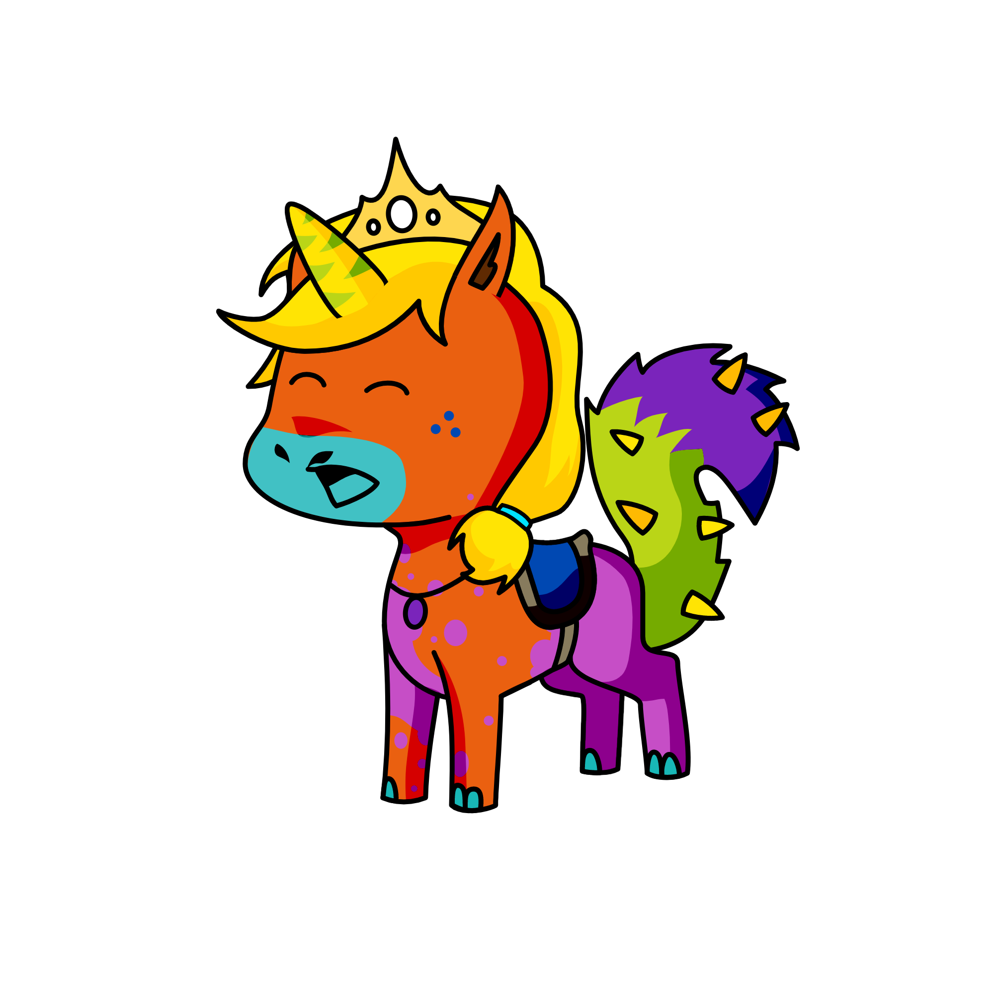 Krazy kid unicorn, the unicorn