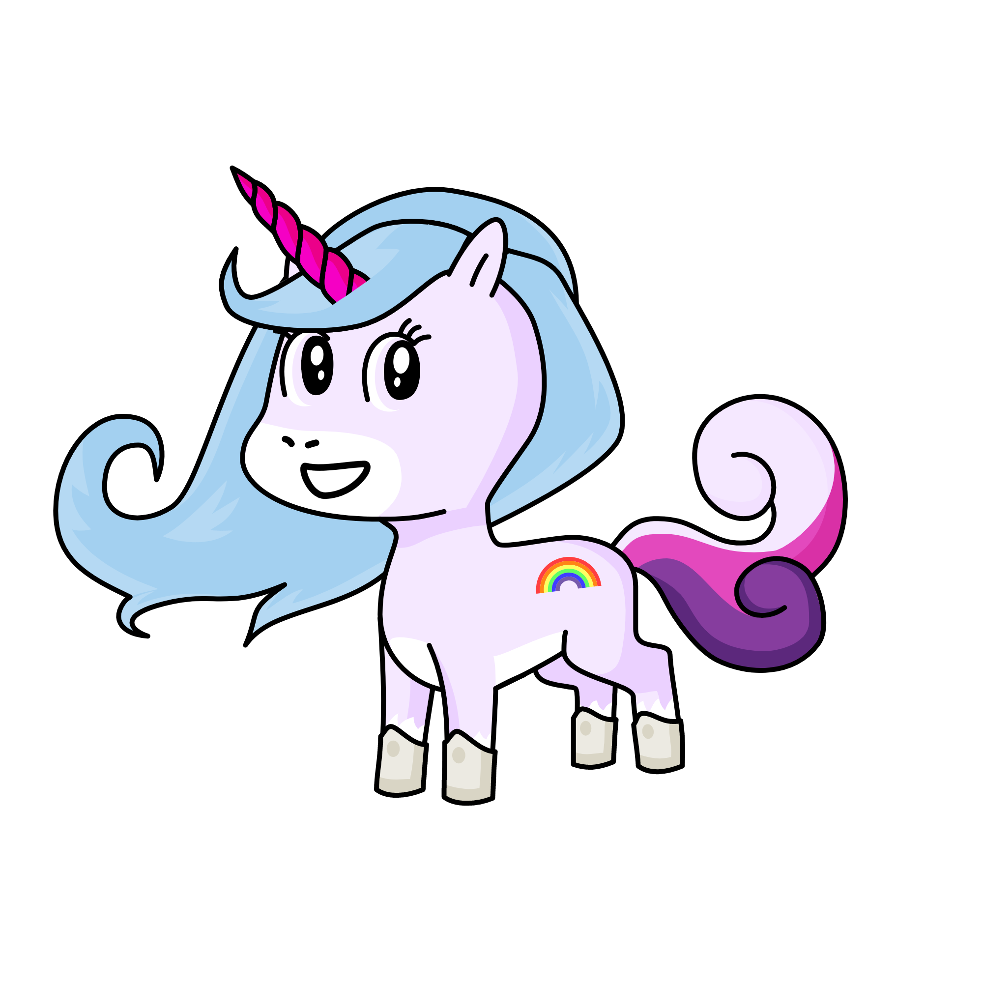 Pretty, the unicorn