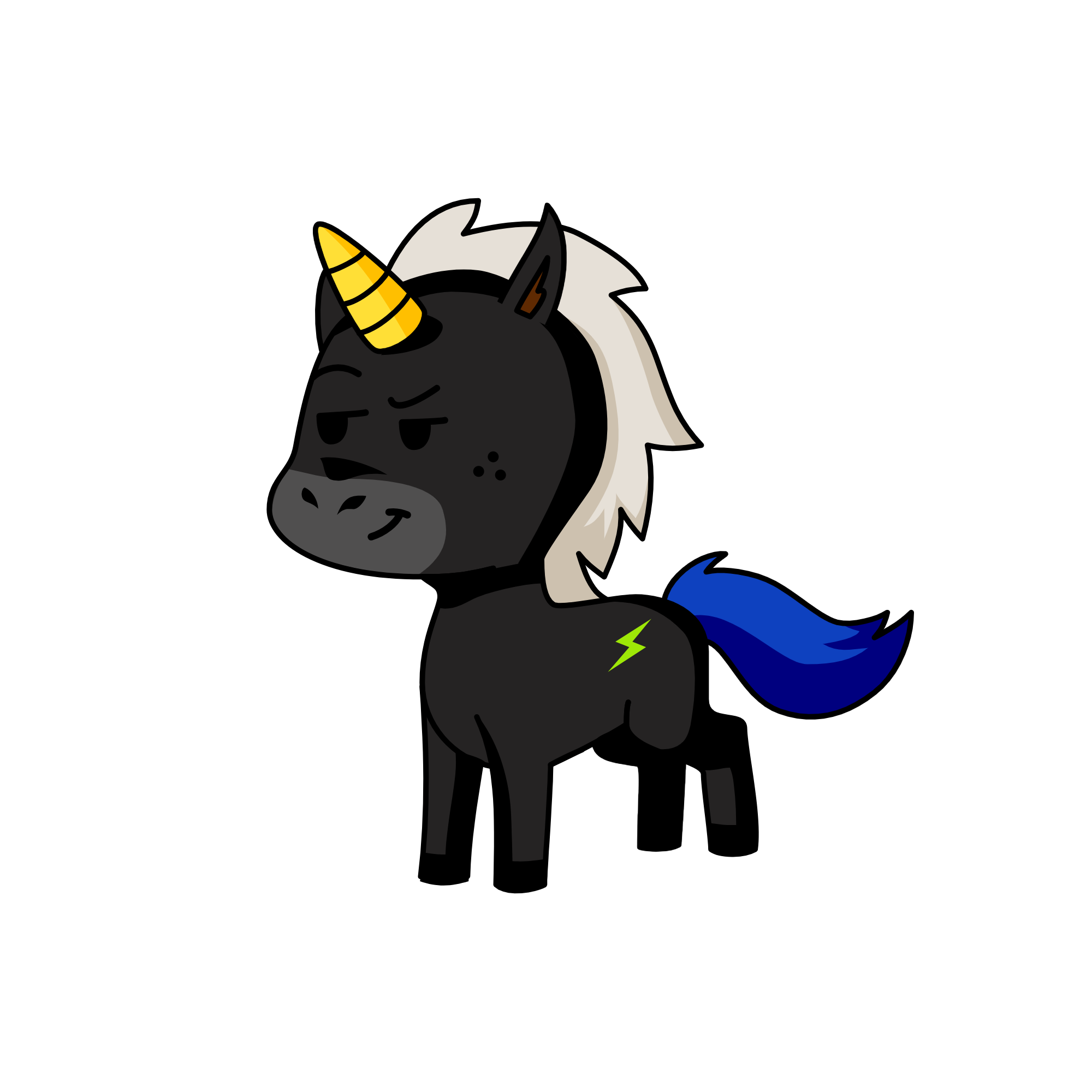 spider man, the unicorn
