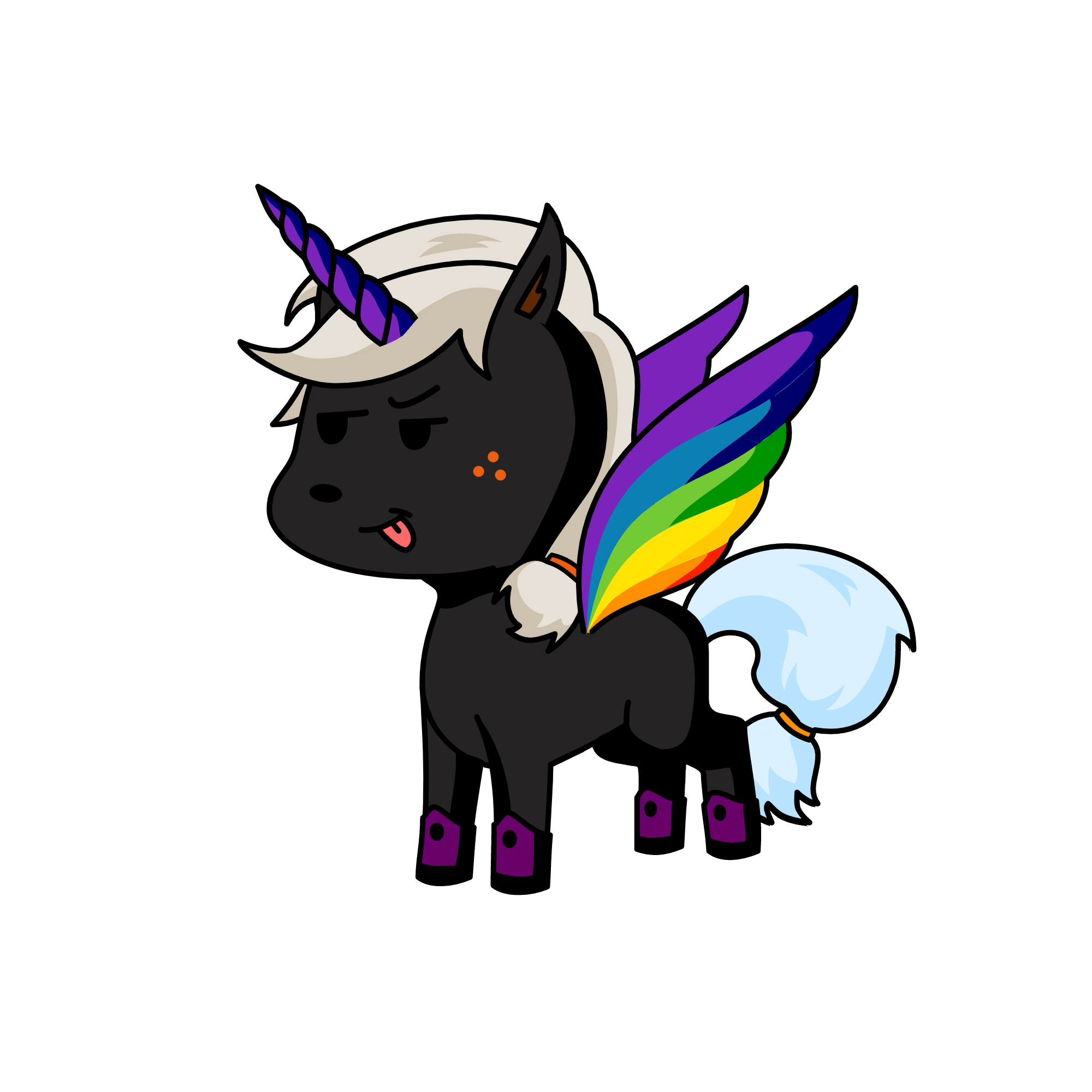 night at day, the unicorn