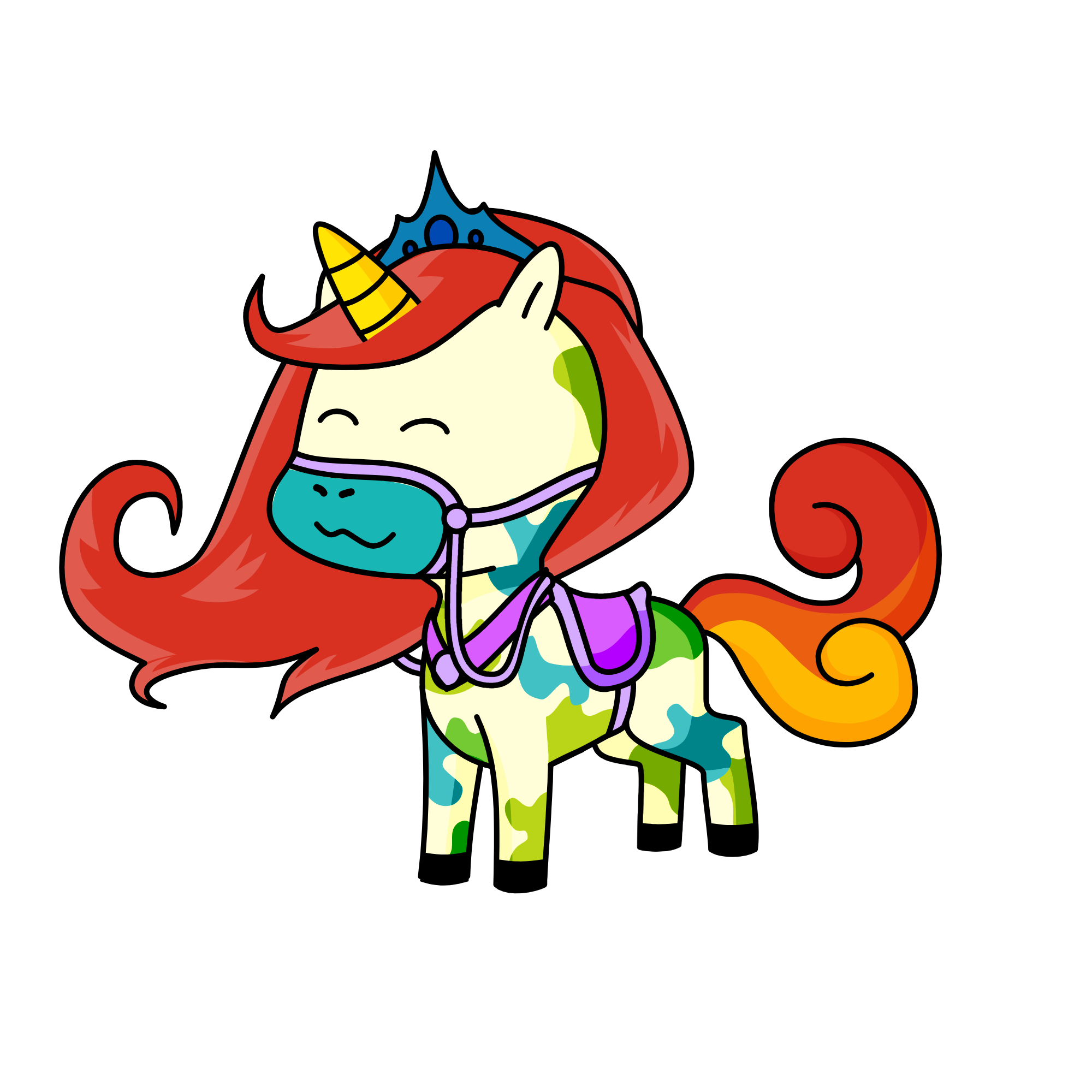 rainbow, the unicorn