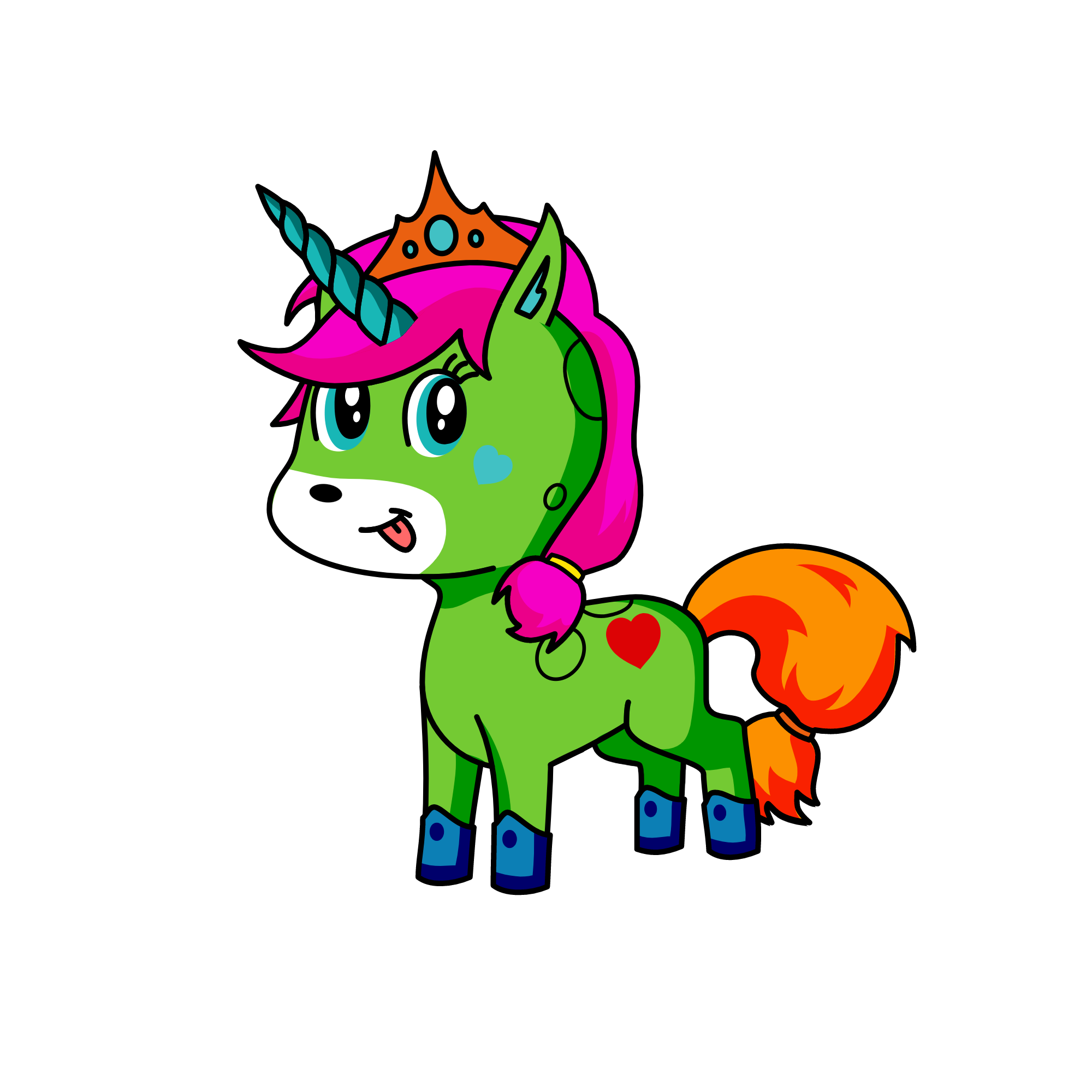 boo, the unicorn