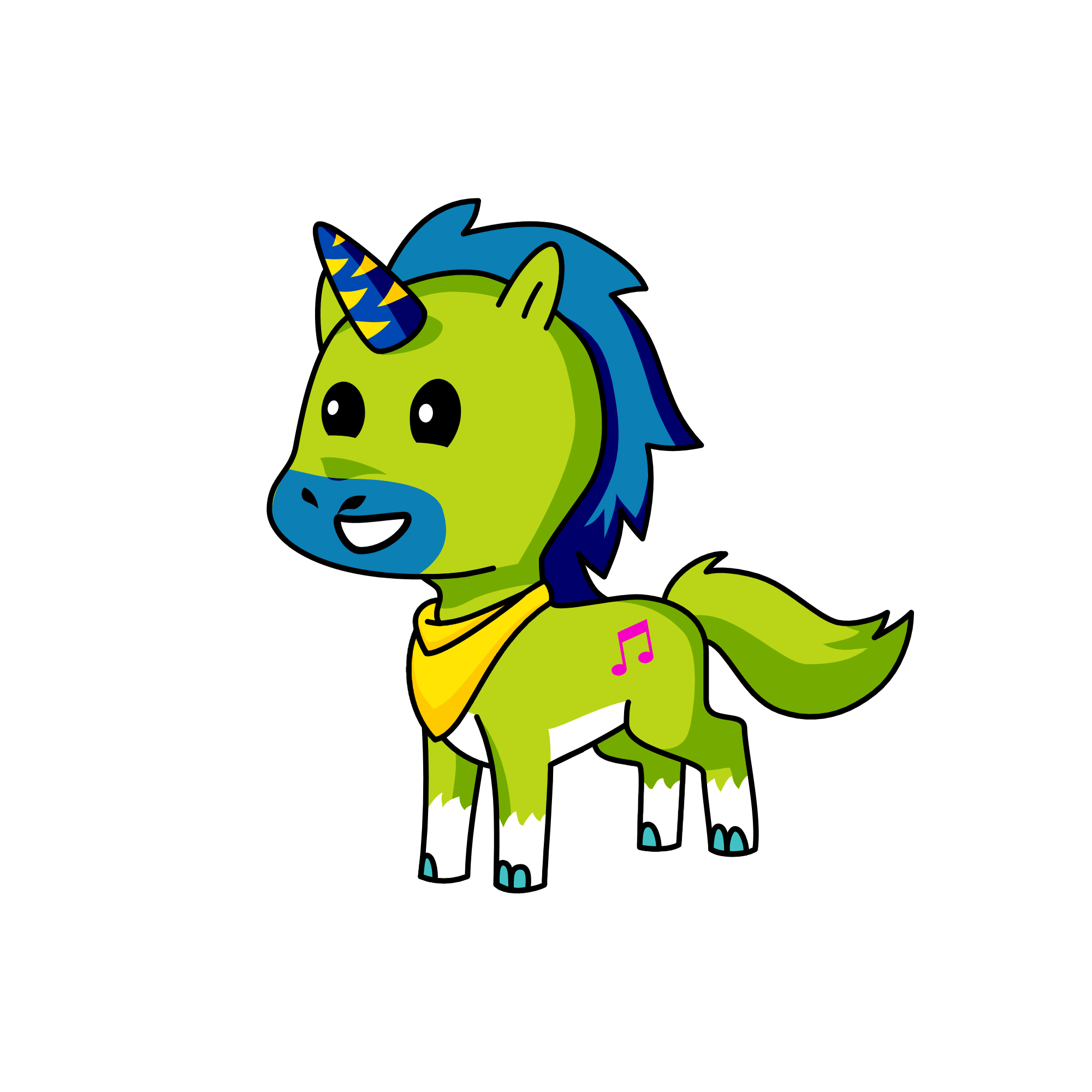 Music , the unicorn
