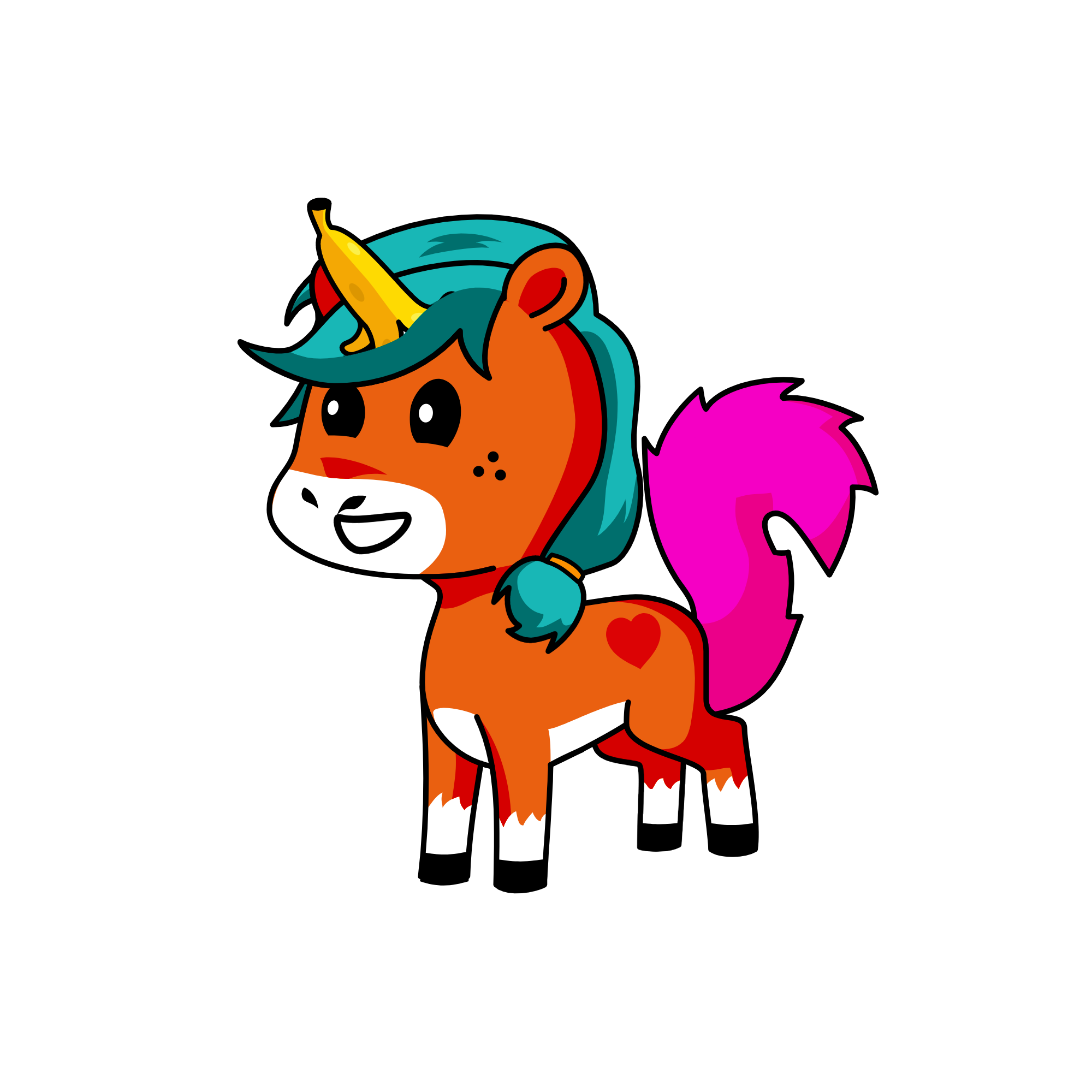 Poop, the unicorn