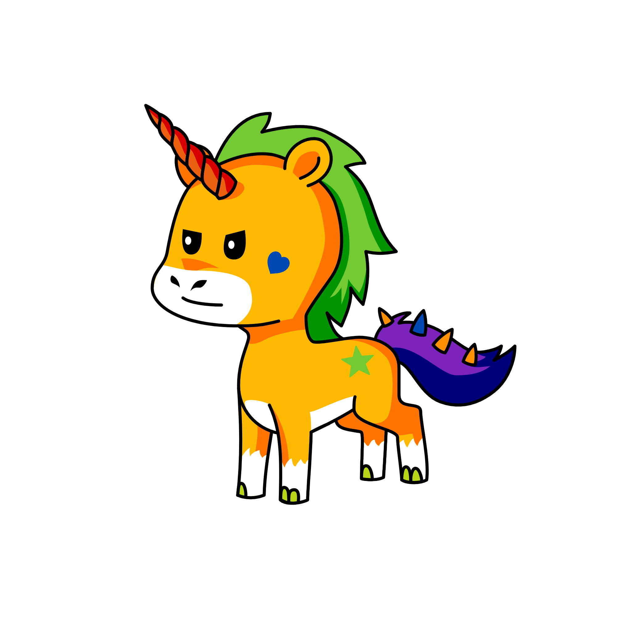 HEHE, the unicorn
