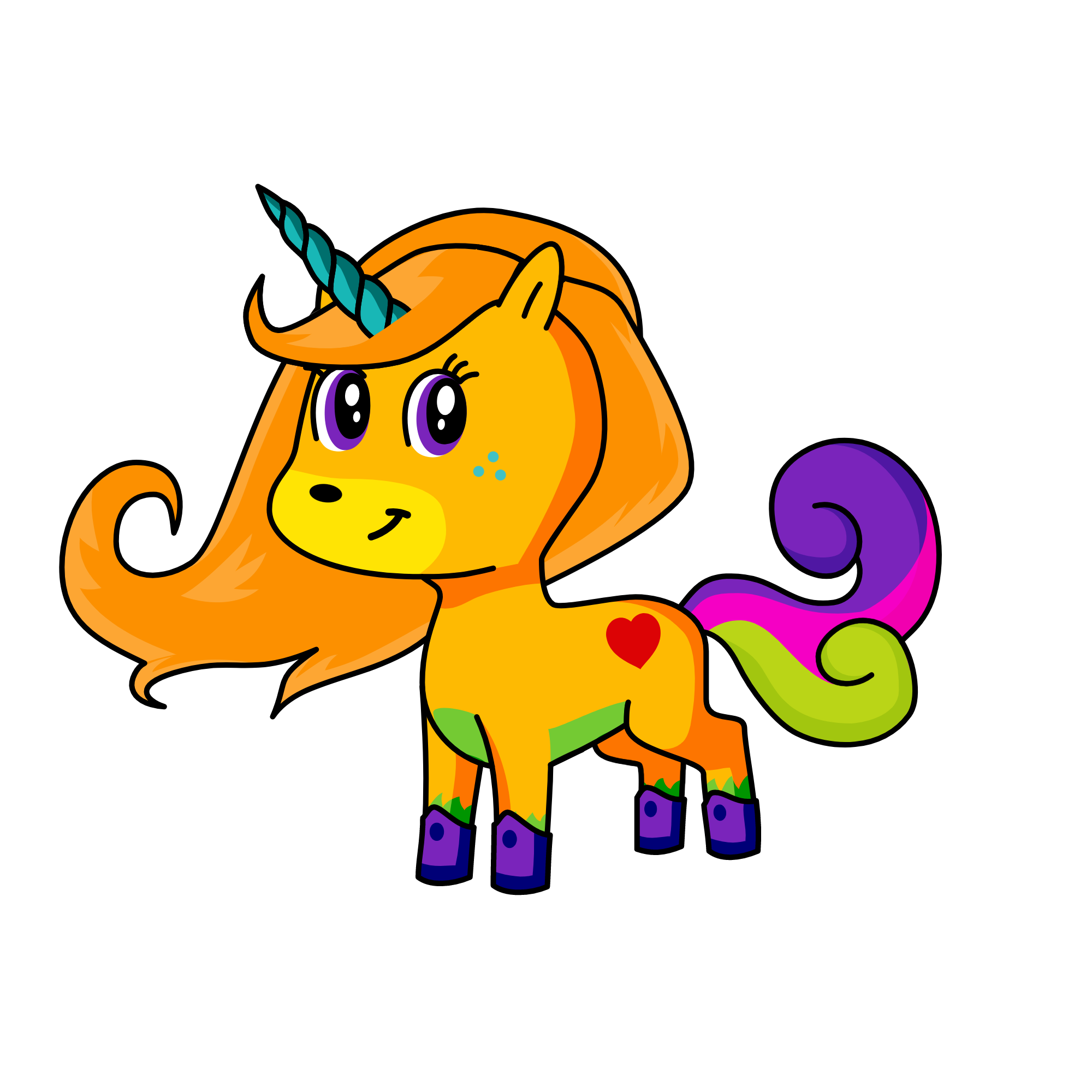 math, the unicorn