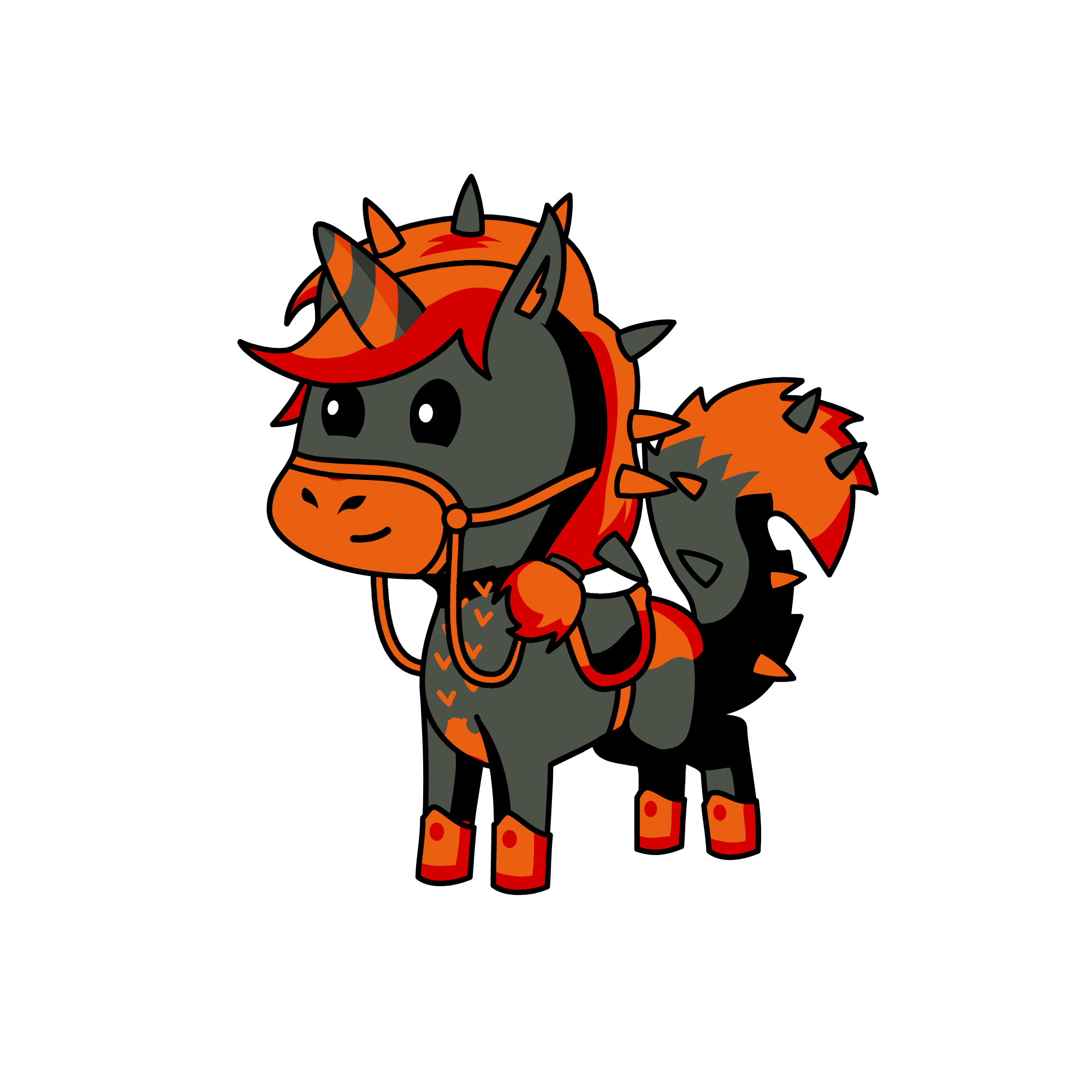 Lava, the unicorn