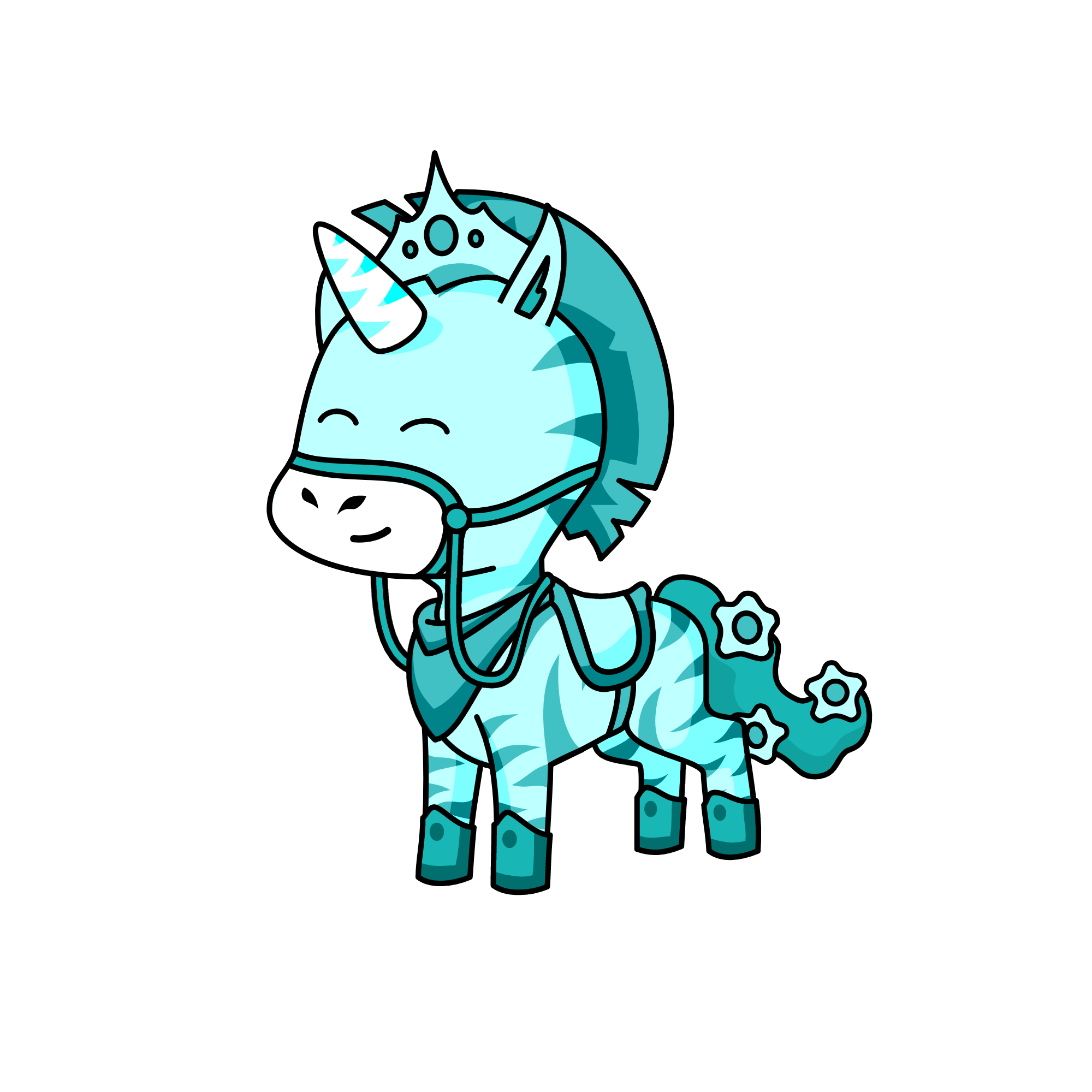 Glacier, the unicorn
