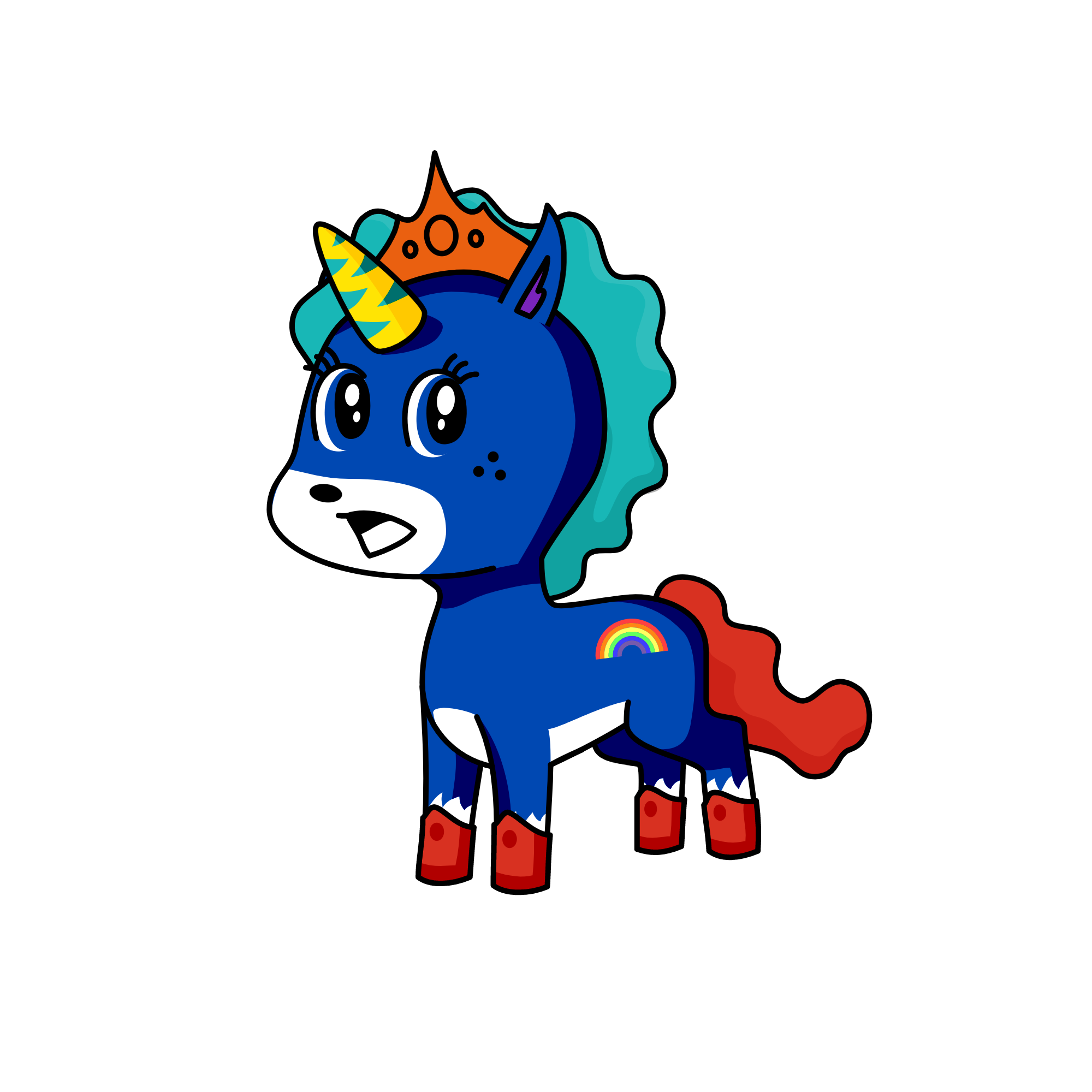 random, the unicorn