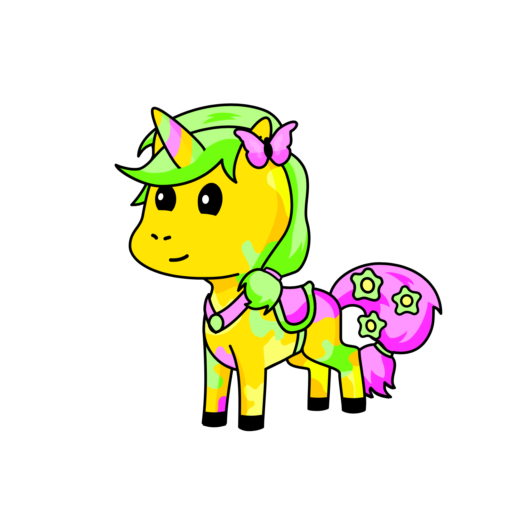 Clouder, the unicorn