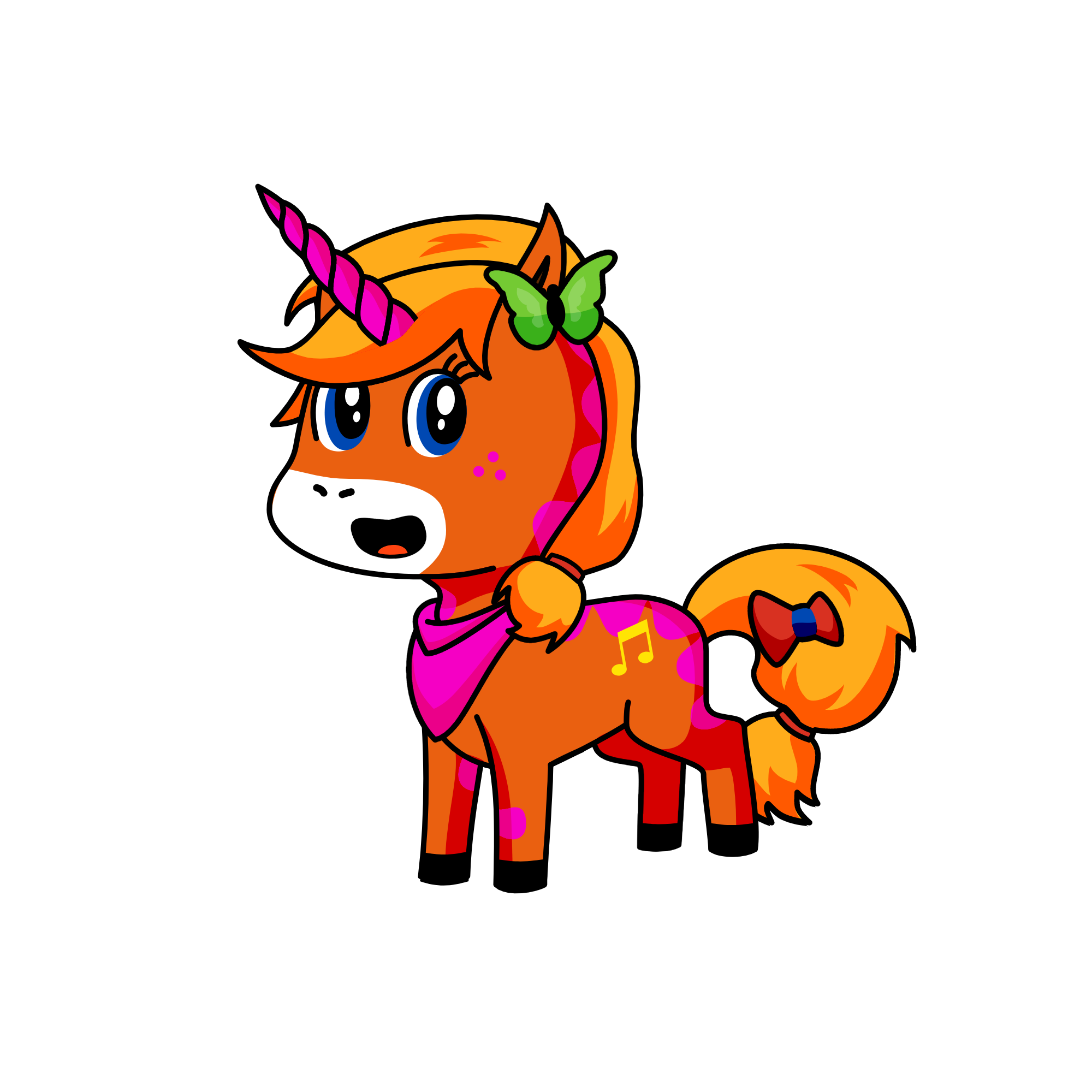 Zoey, the unicorn