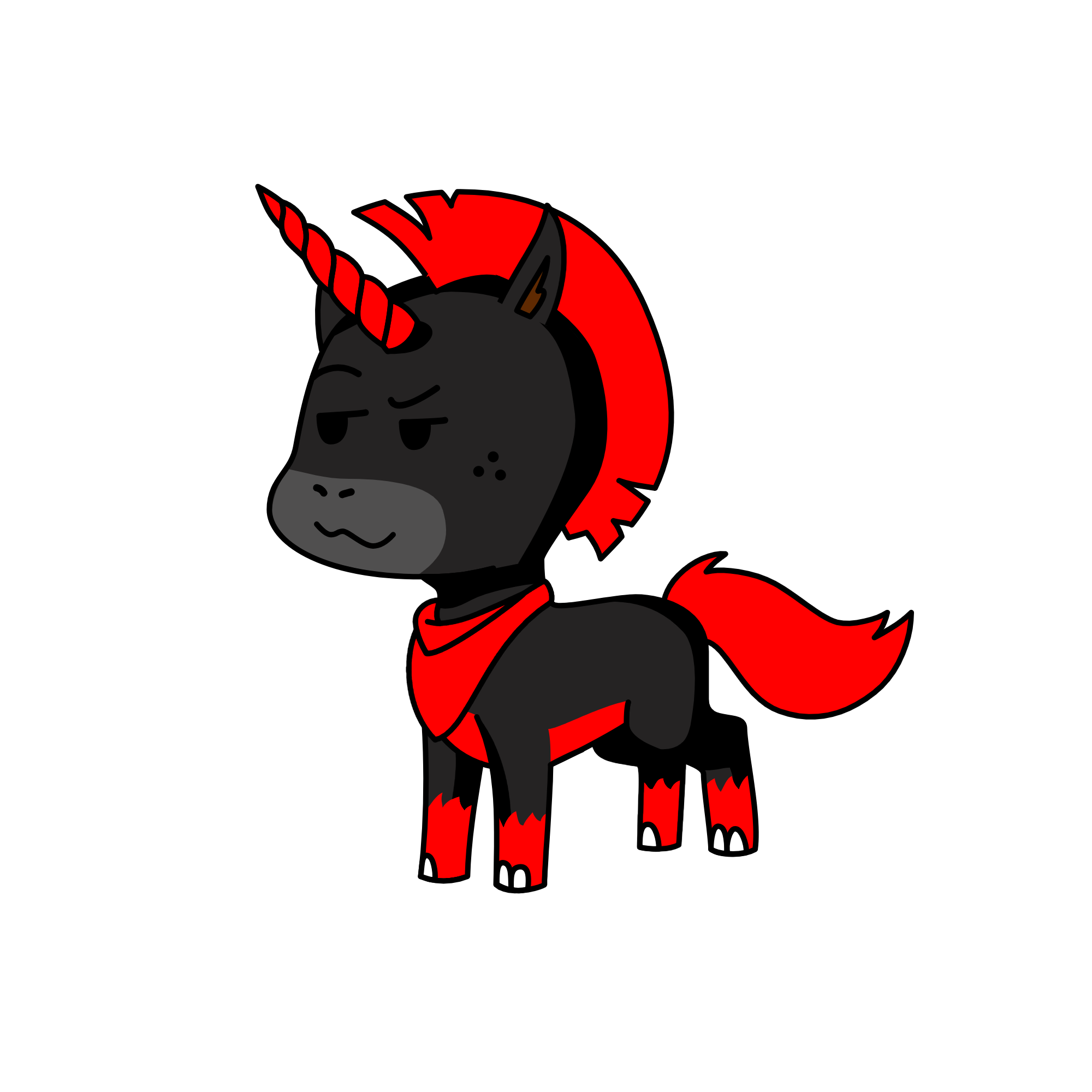Jusper, the unicorn