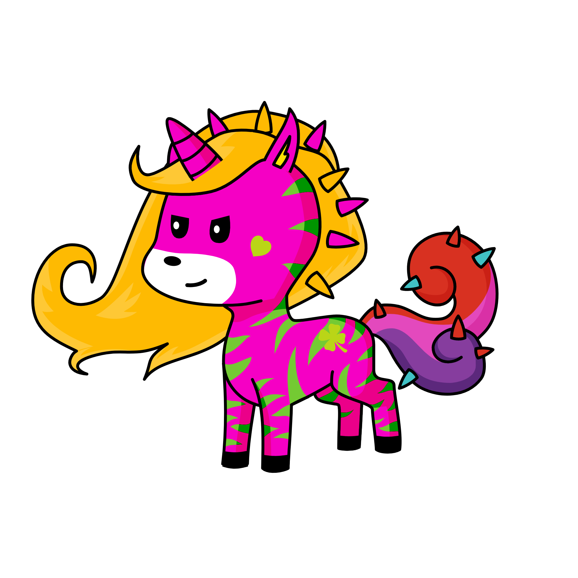 dyfguih, the unicorn