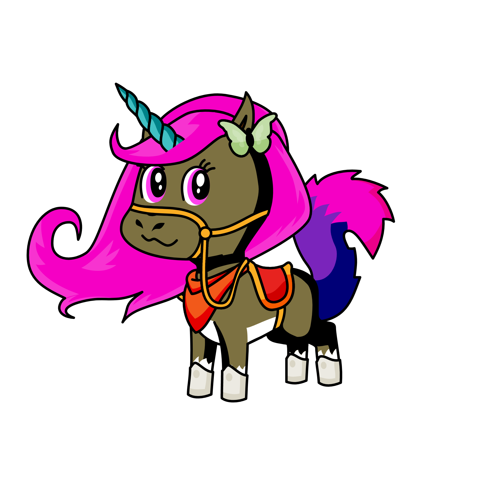 Nara, the unicorn