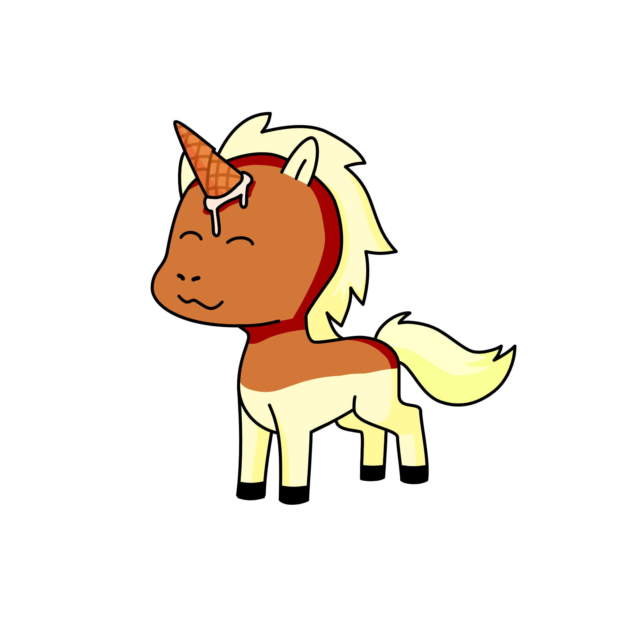 ice cream , the unicorn