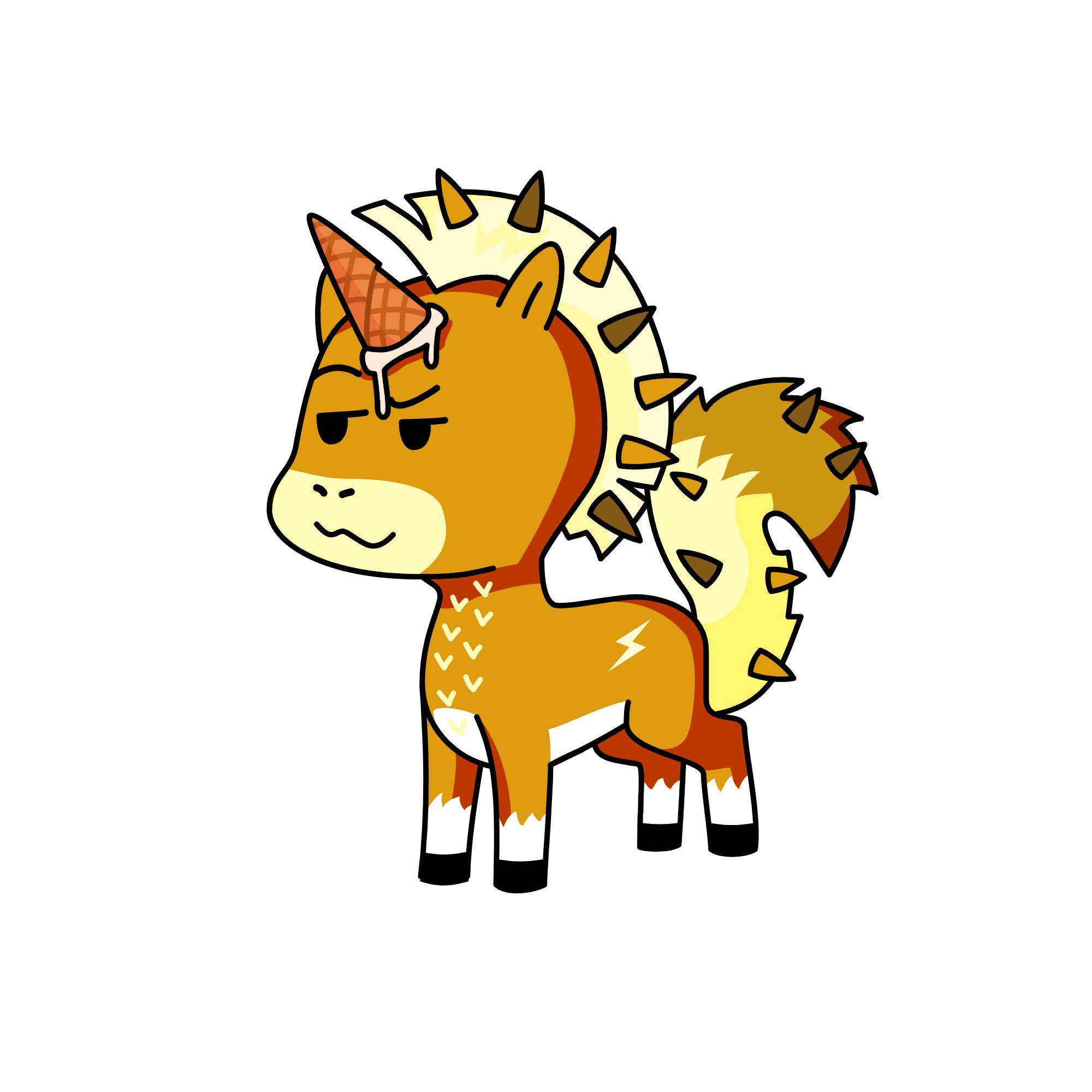 ice band: Icy/the singer, the unicorn