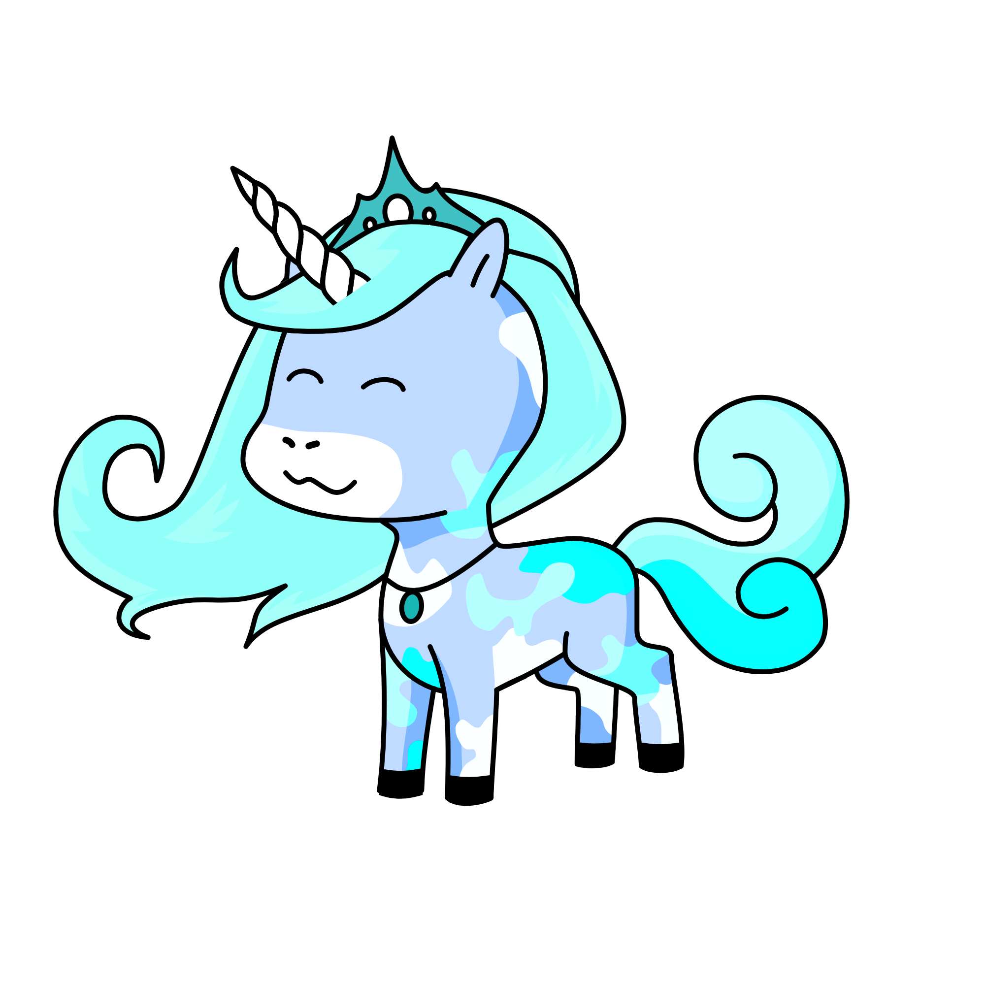 ice queen iceria, the unicorn