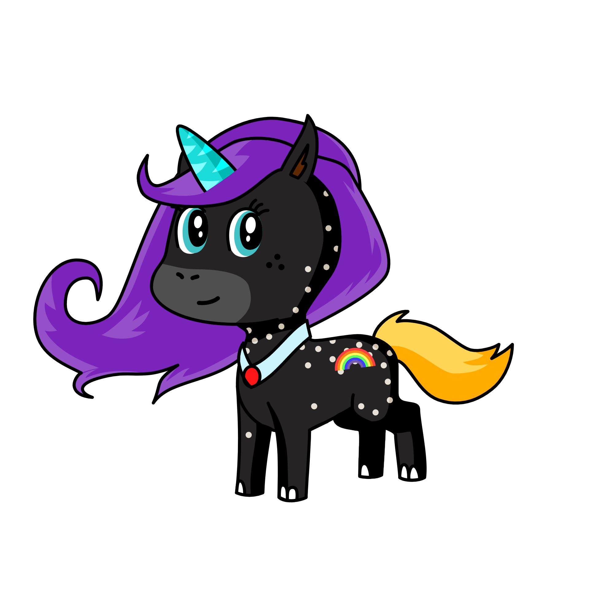 Luna, the unicorn