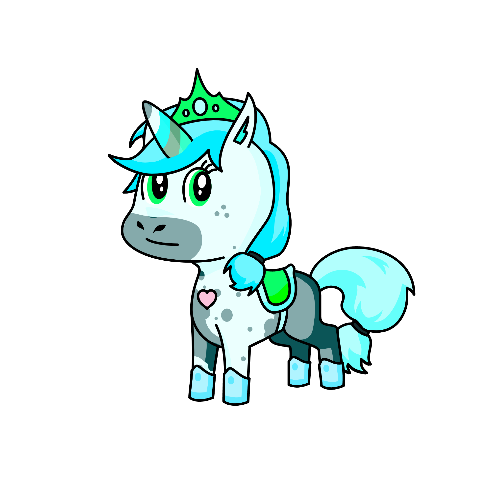 PUCKERUPP, the unicorn