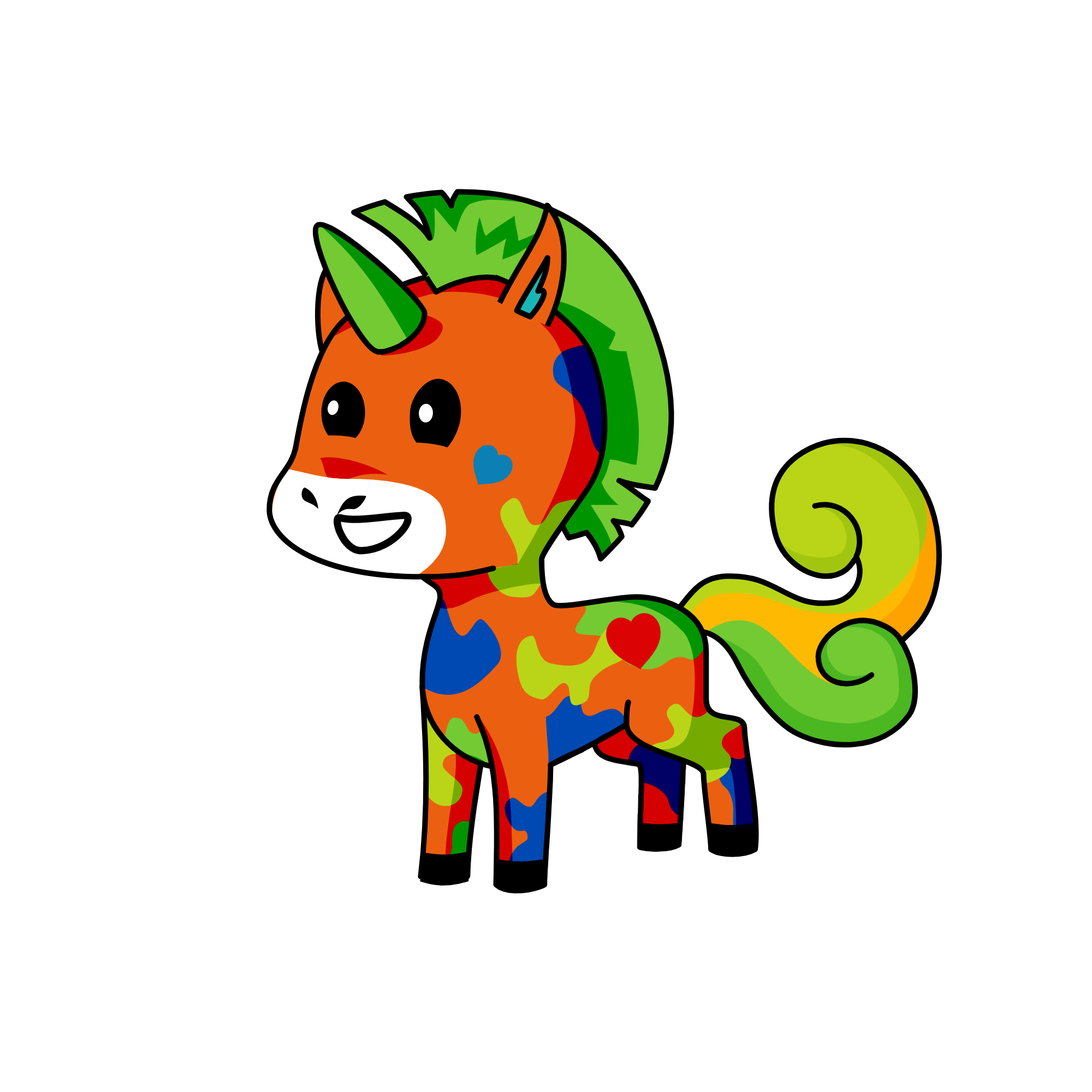Awysdghdd UwU, the unicorn