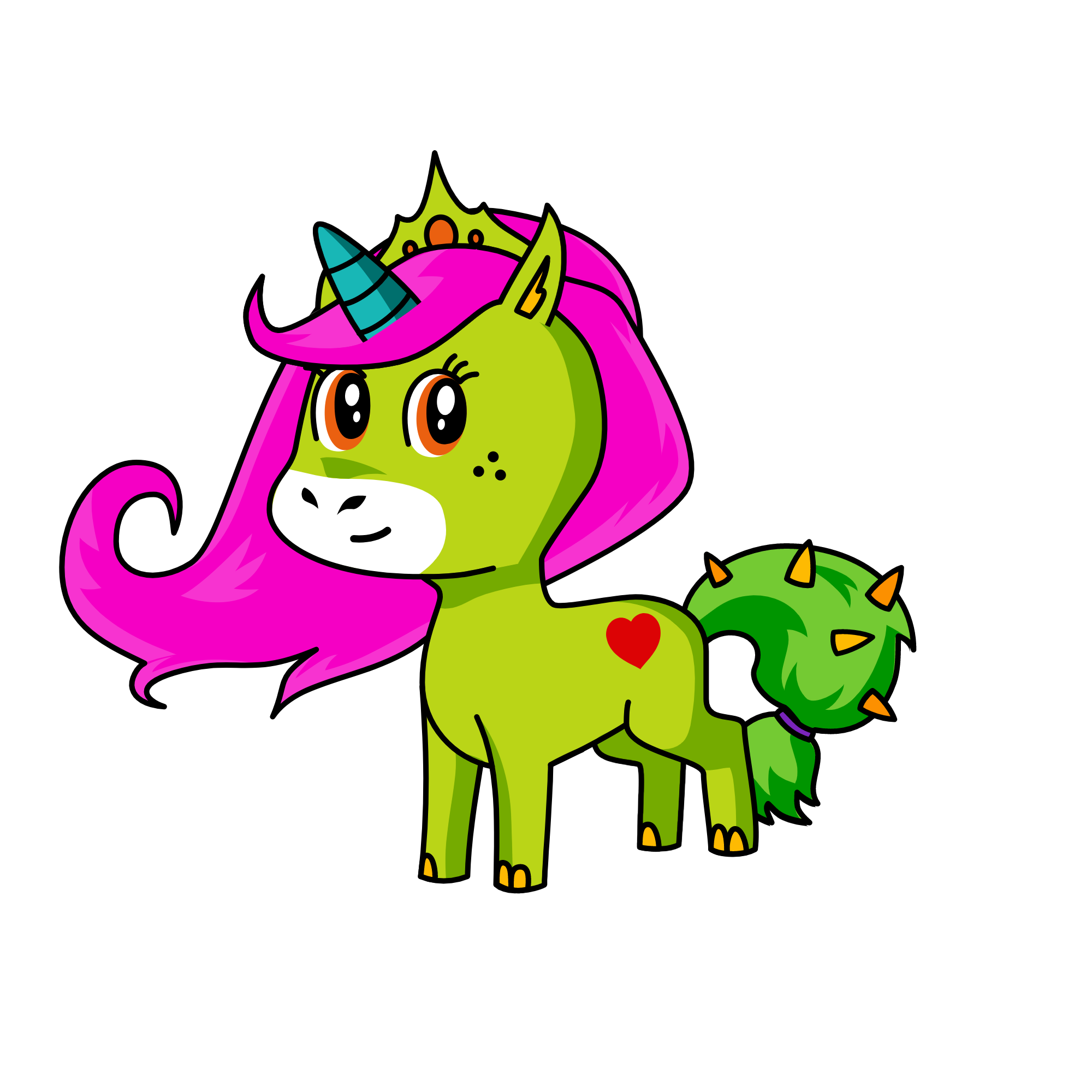 olkwwhjjee, the unicorn
