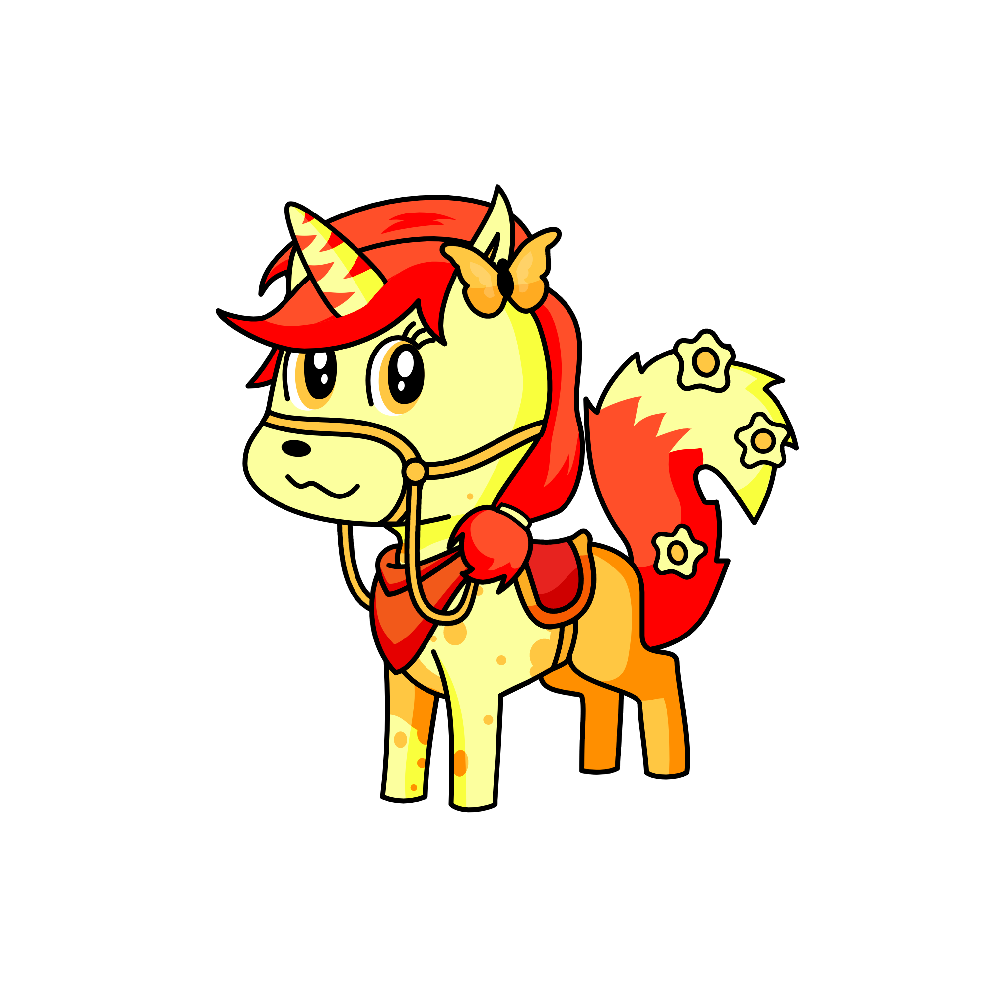applebloom, the unicorn