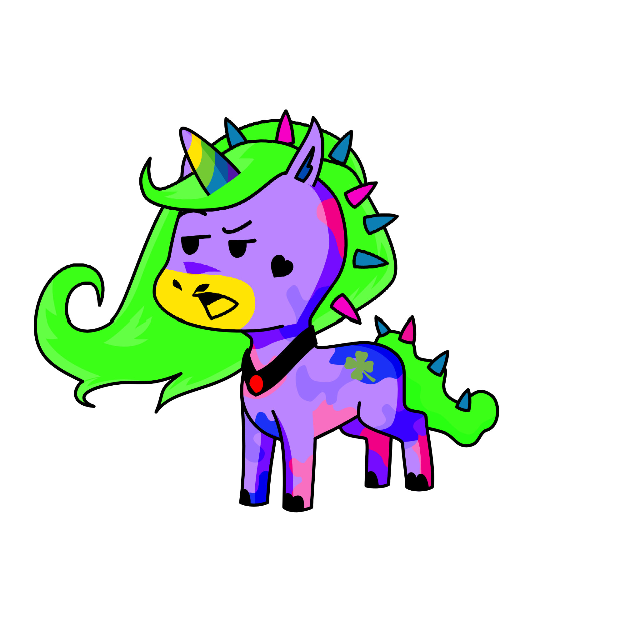 Emo, the unicorn