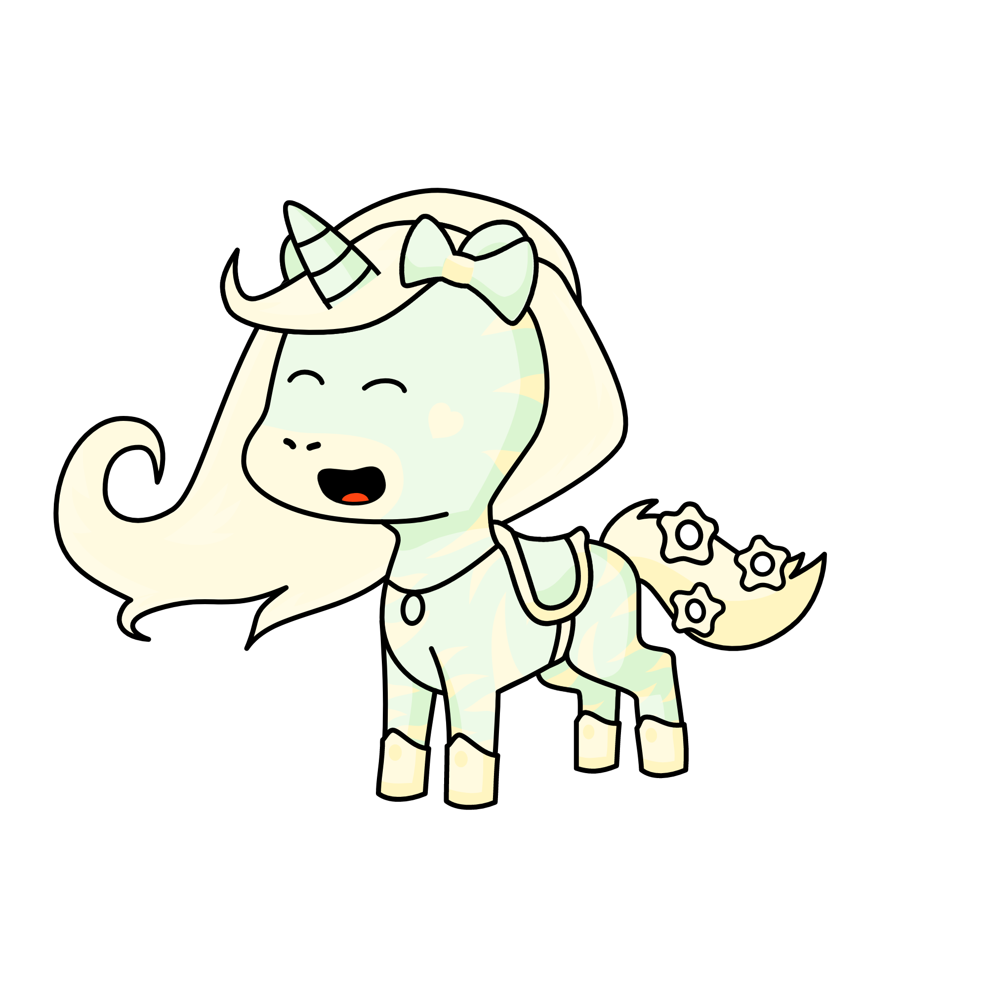 Sky, the unicorn