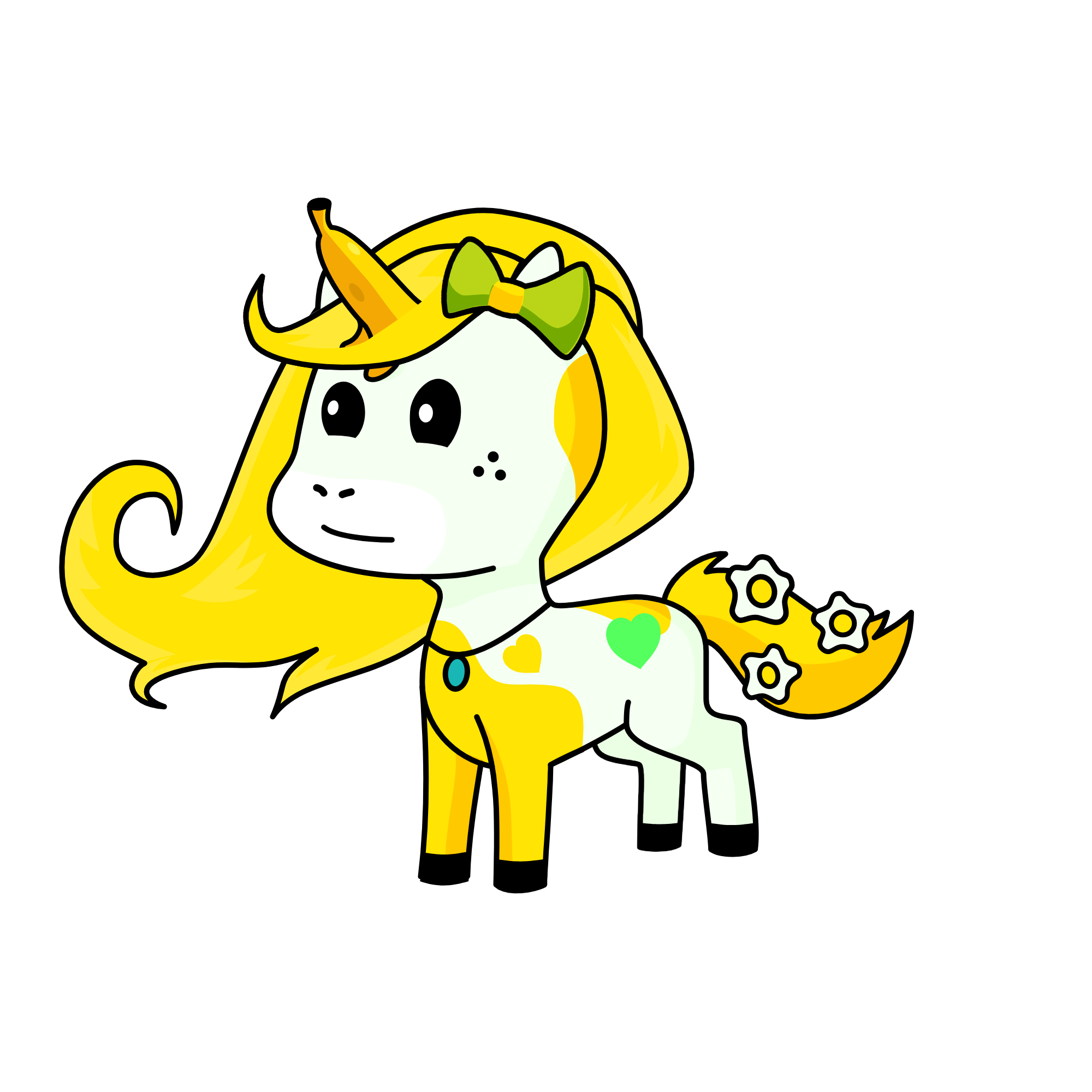 Bannanna, the unicorn