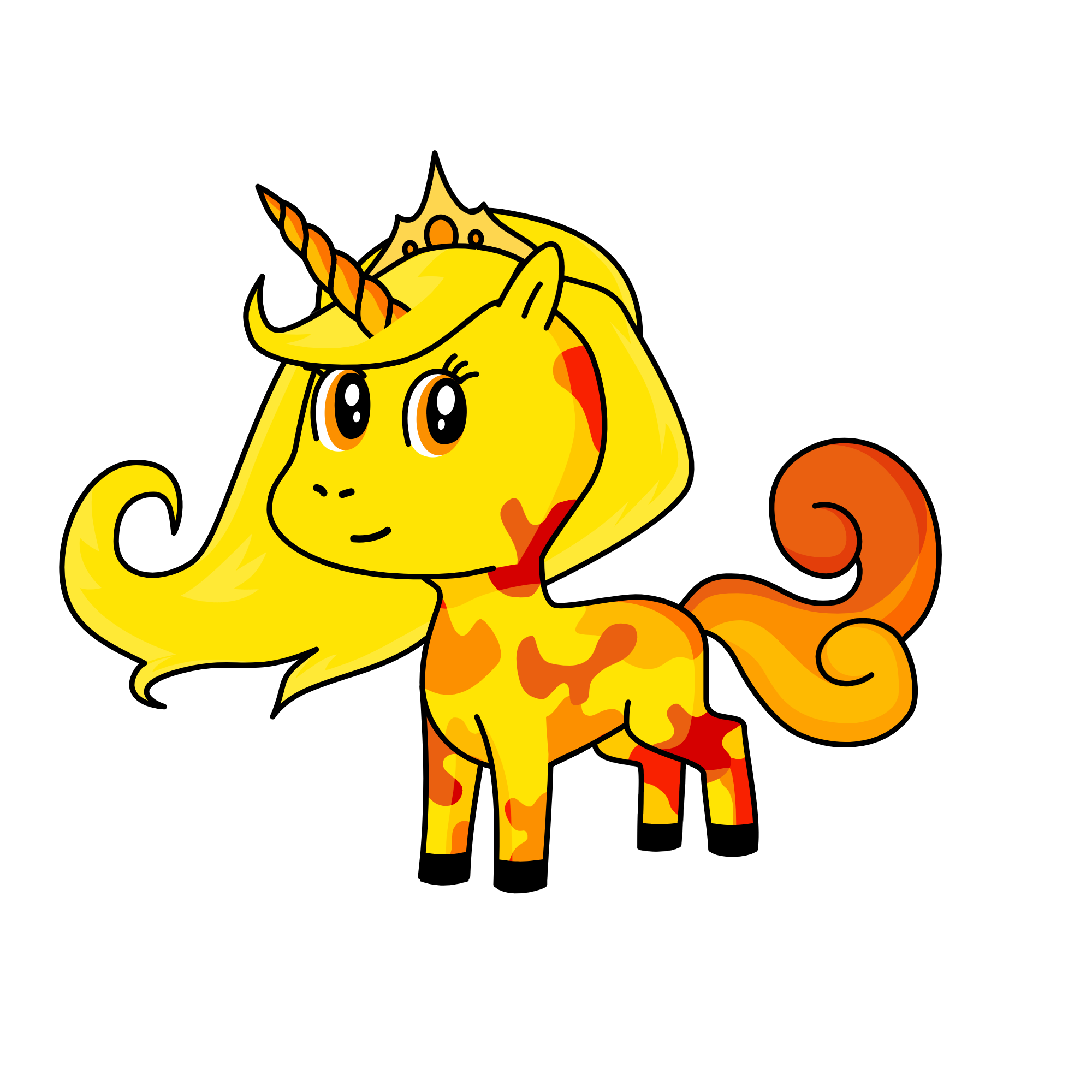 Dessert Queen, the unicorn