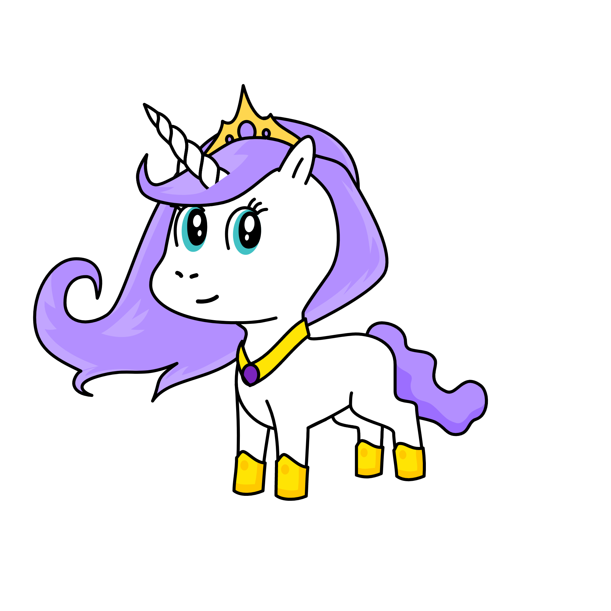 Princess celestia, the unicorn