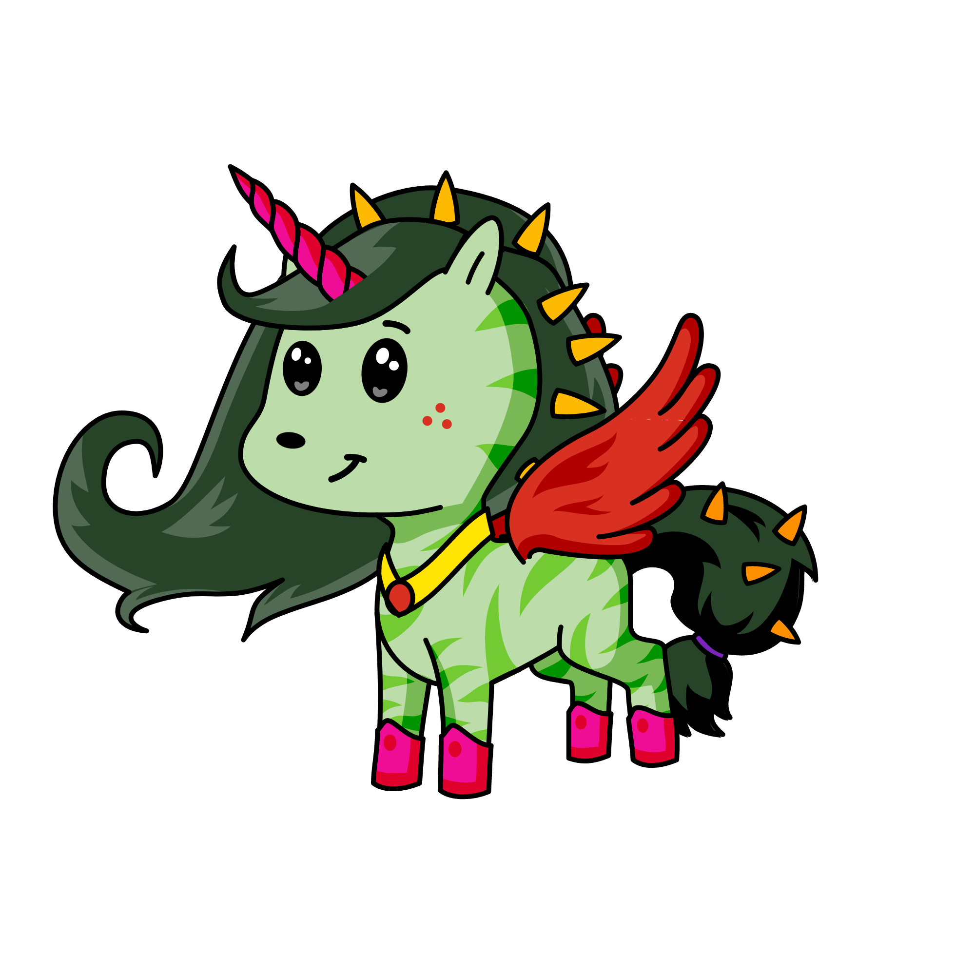 Dawnbright, the unicorn