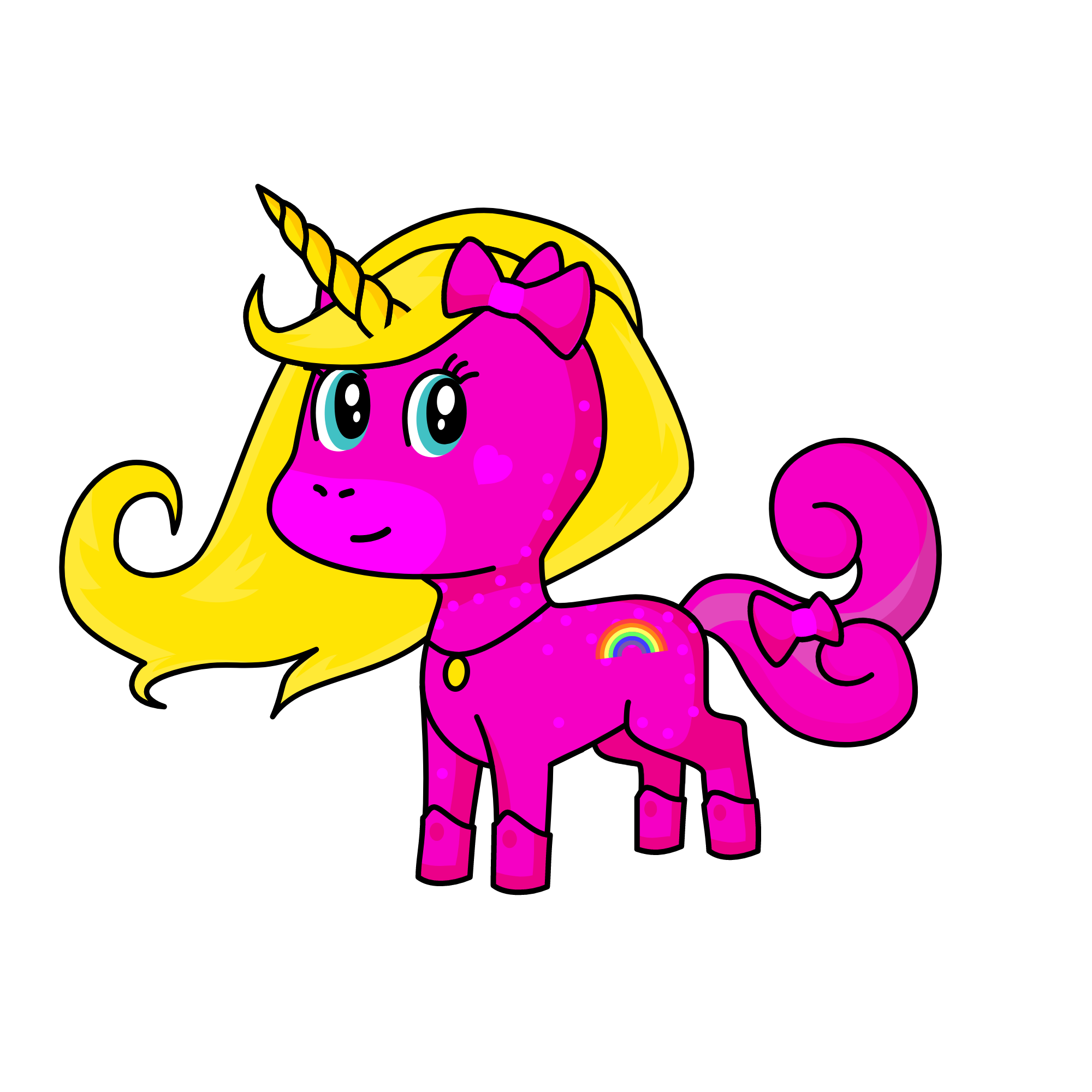 Maya, the unicorn
