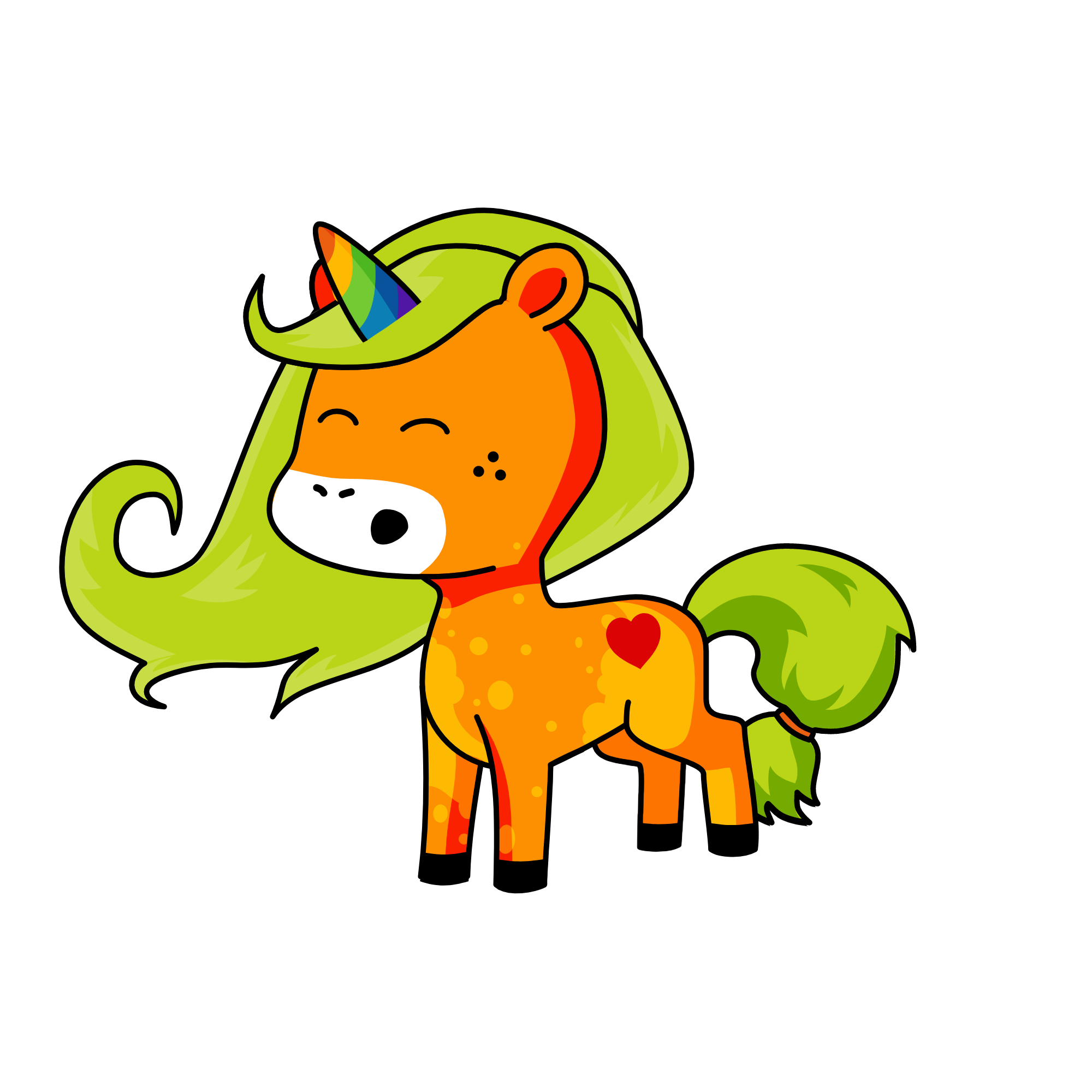Windswept, the unicorn