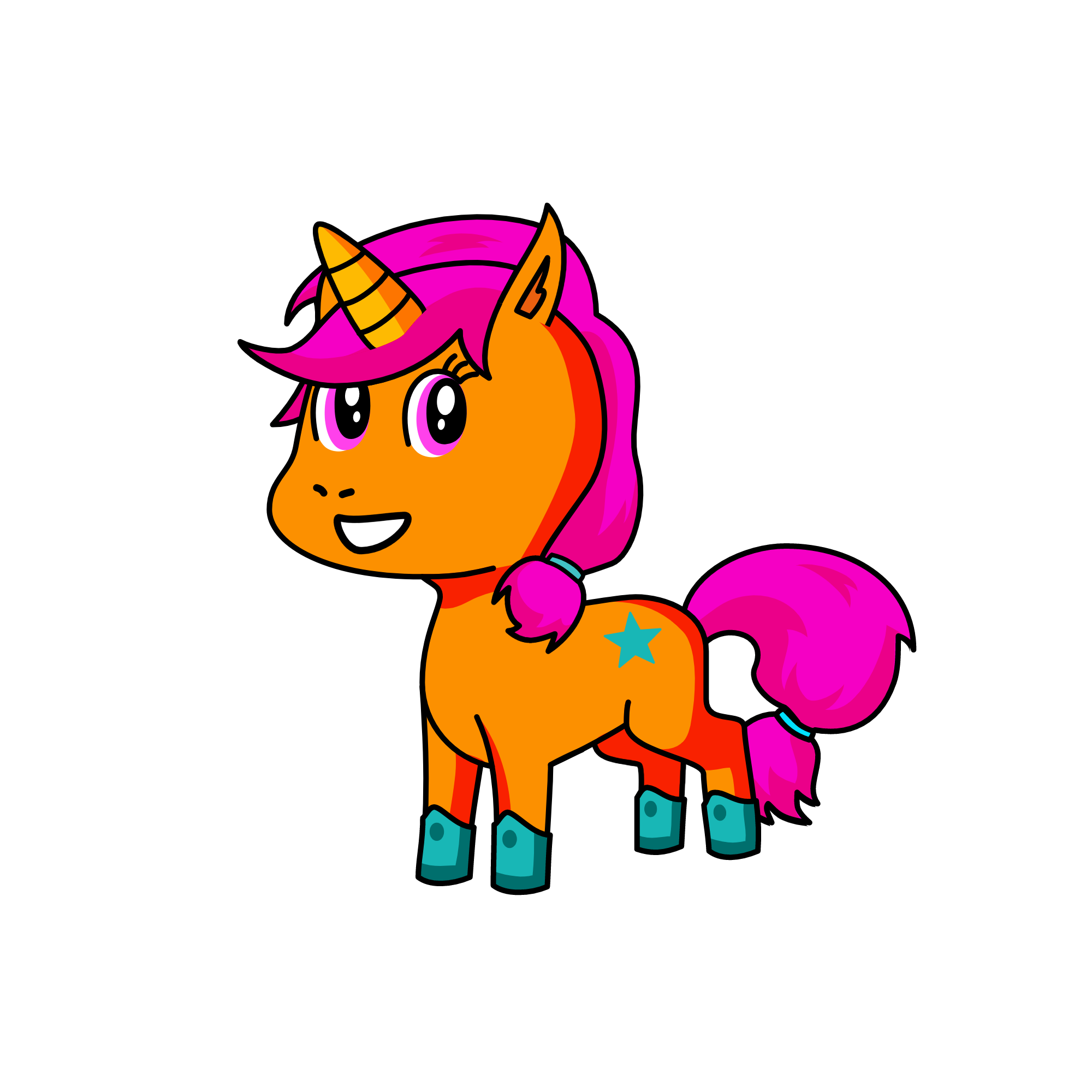sunny, the unicorn