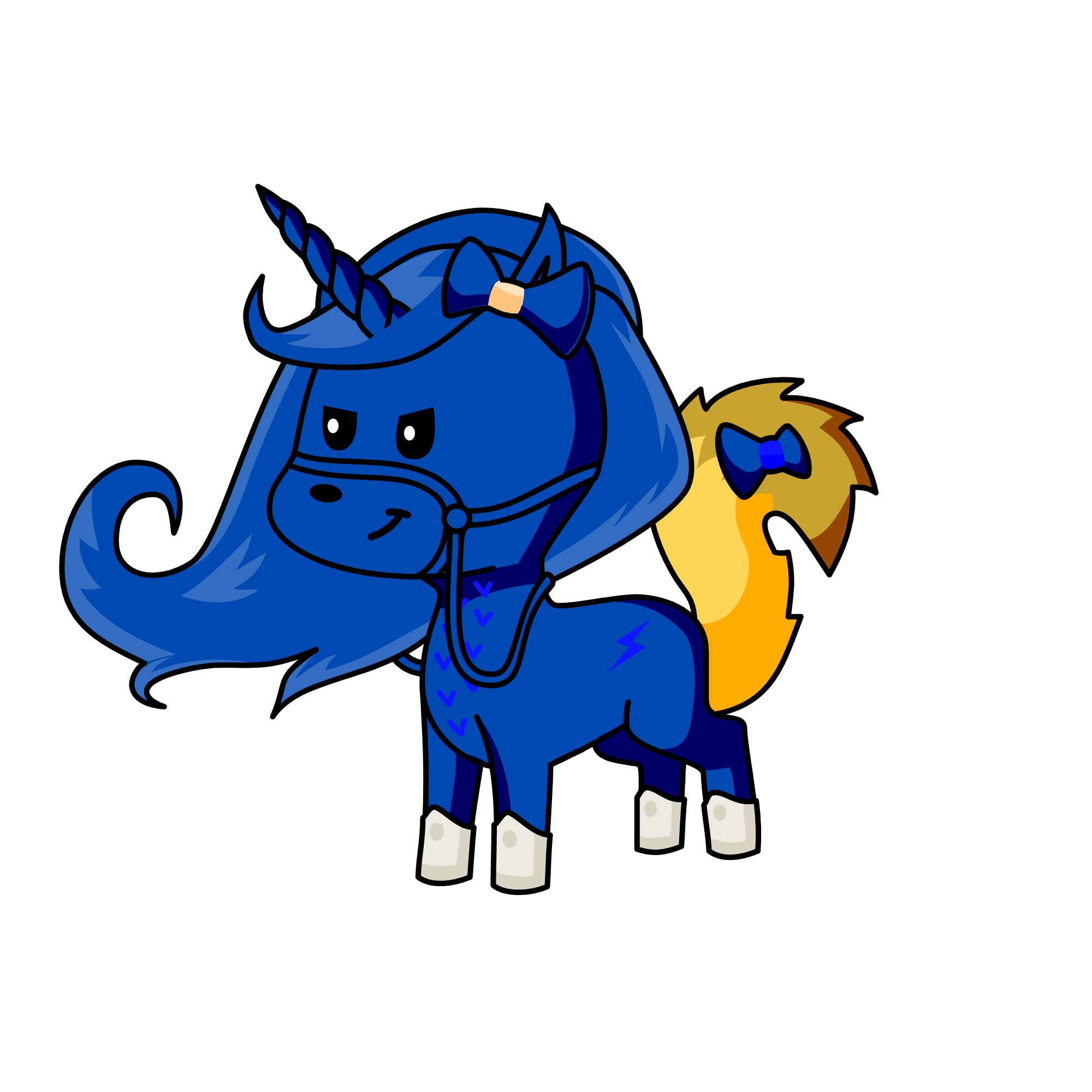 random, the unicorn