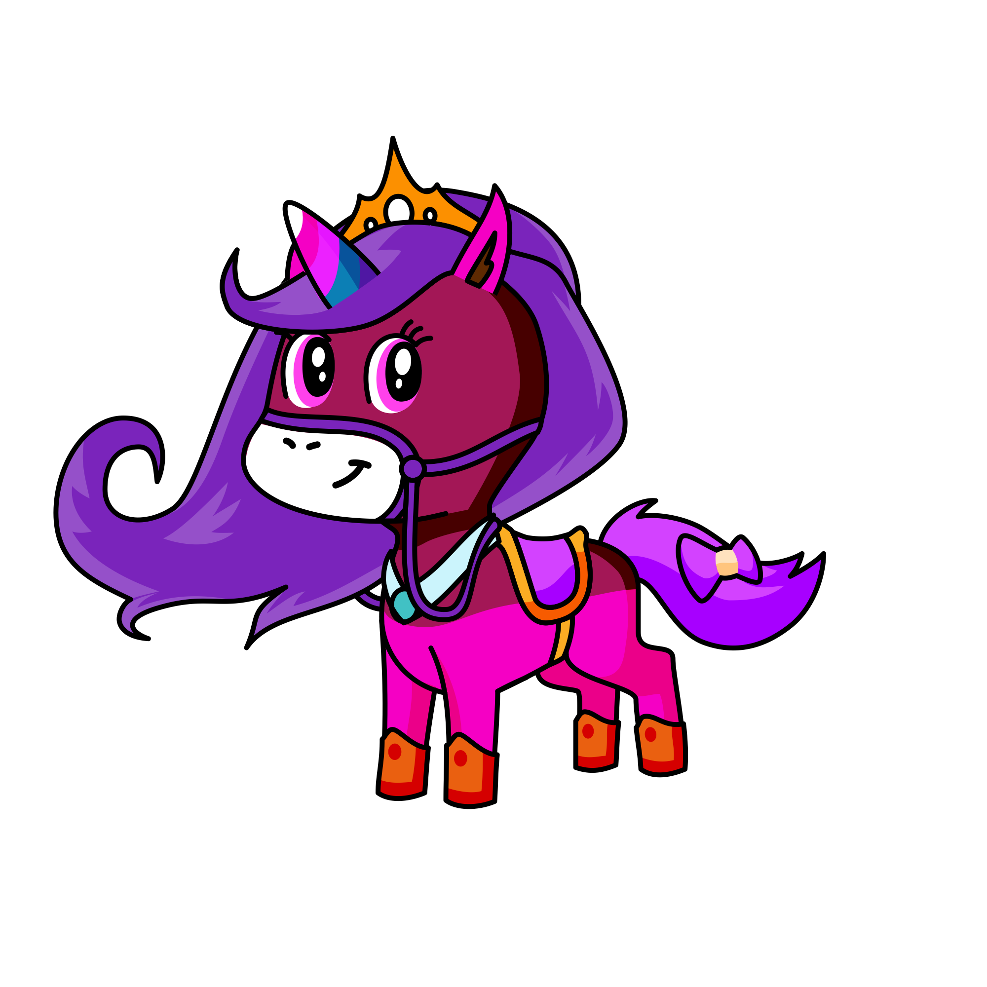 Leana, the unicorn