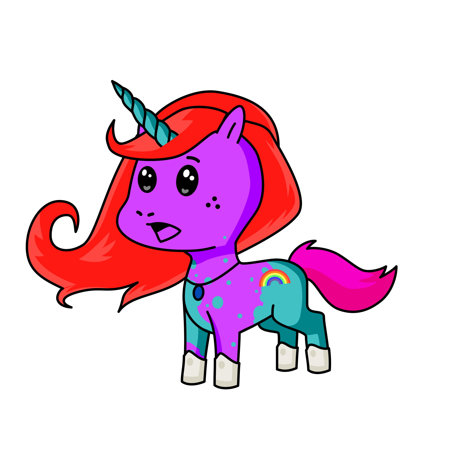 Gbgbkhnm, the unicorn