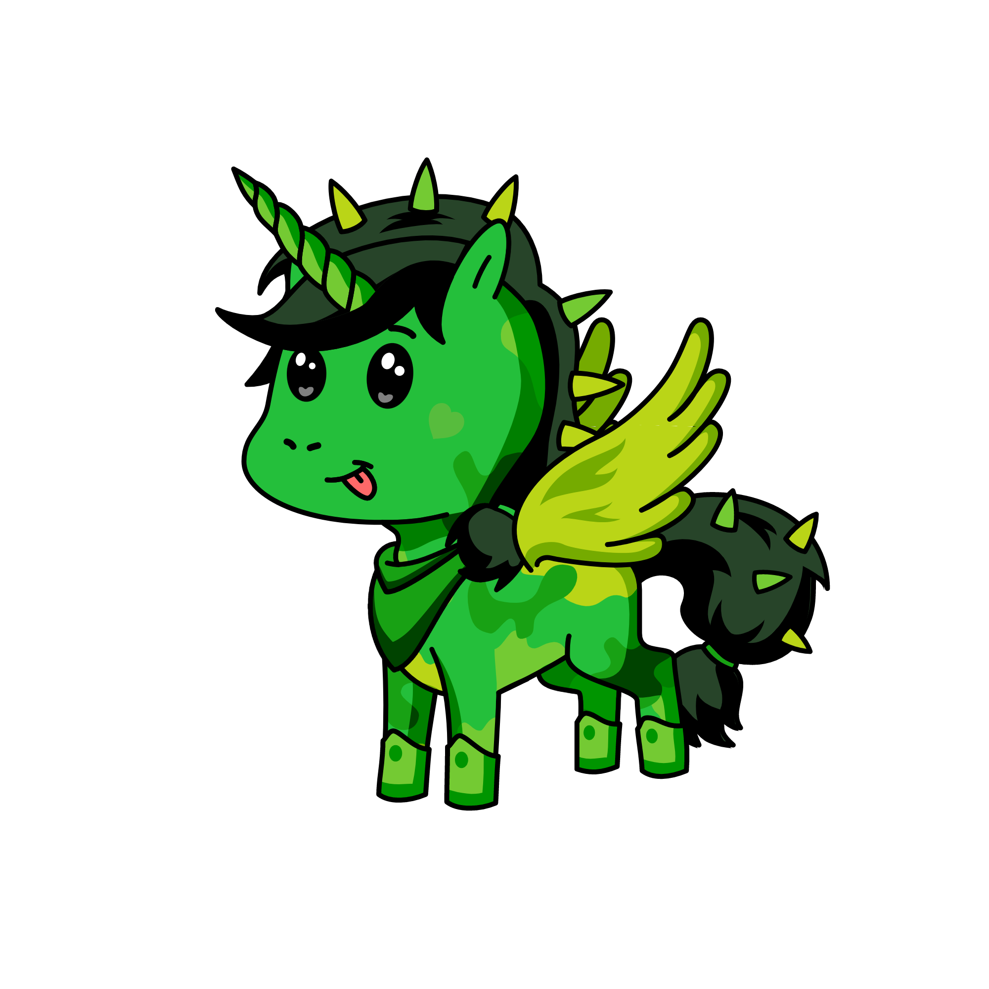 Leaf, the unicorn
